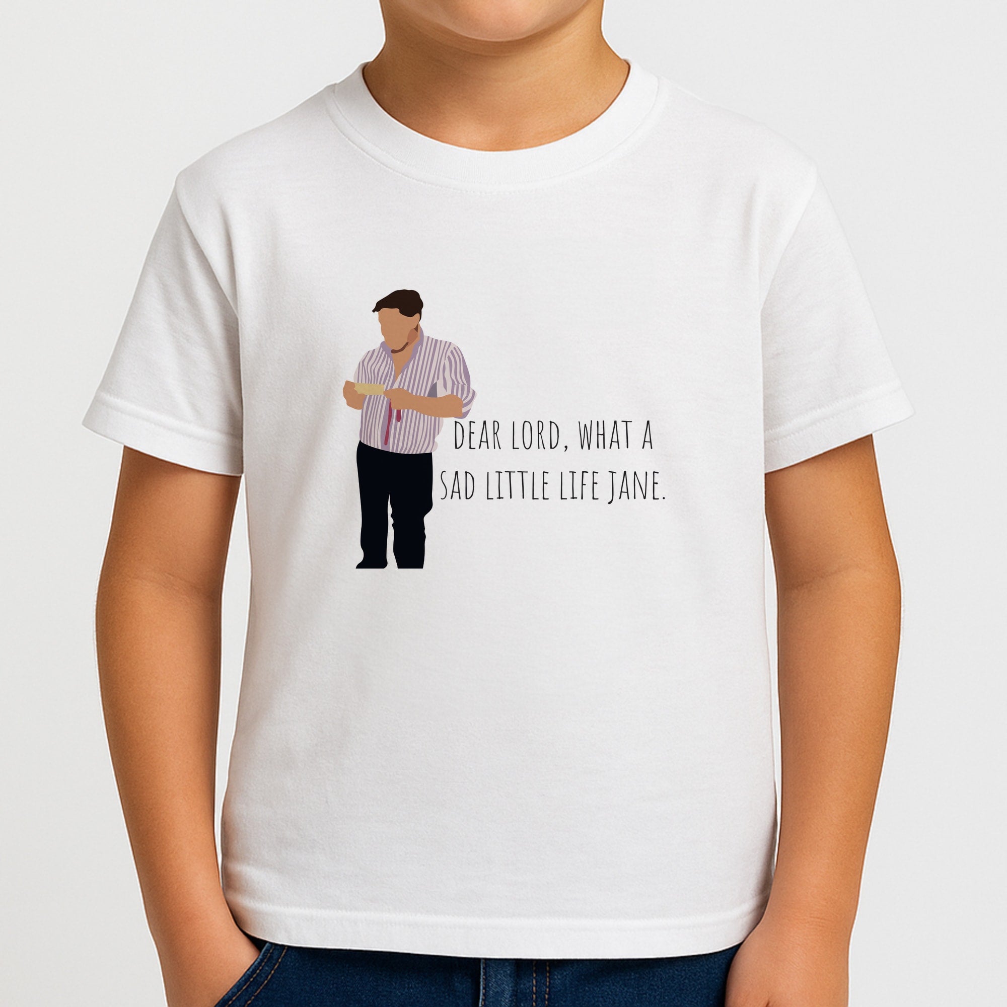 Sad Little Life Jane - British Pop Culture Boys T-Shirt