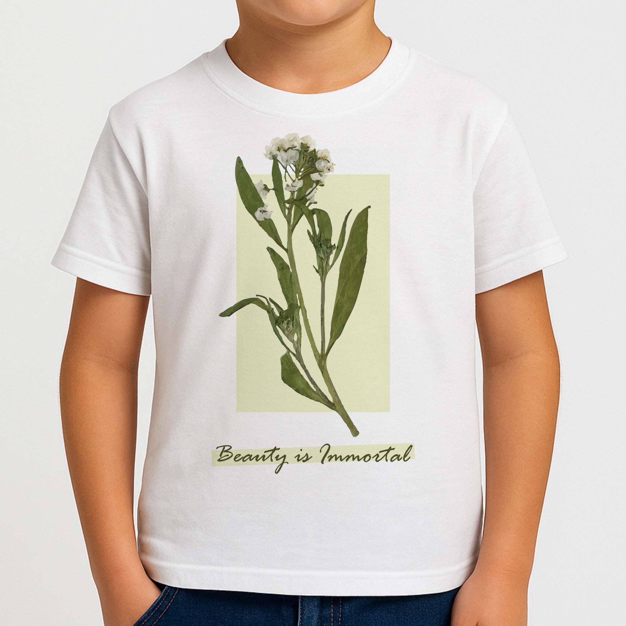 Beauty Is Immortal Press Flower Boys T-Shirt