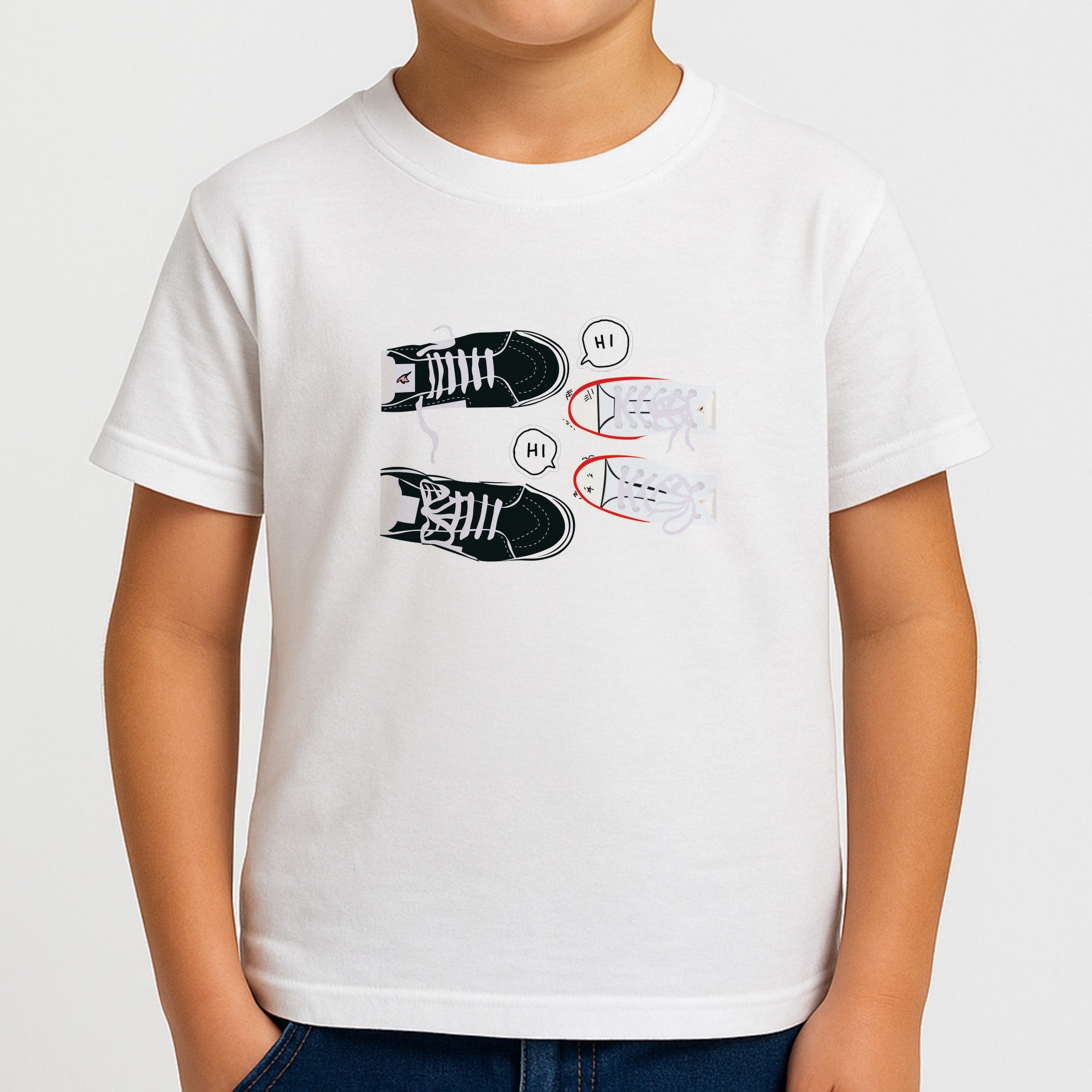 Hi - Heart TV Boys T-Shirt