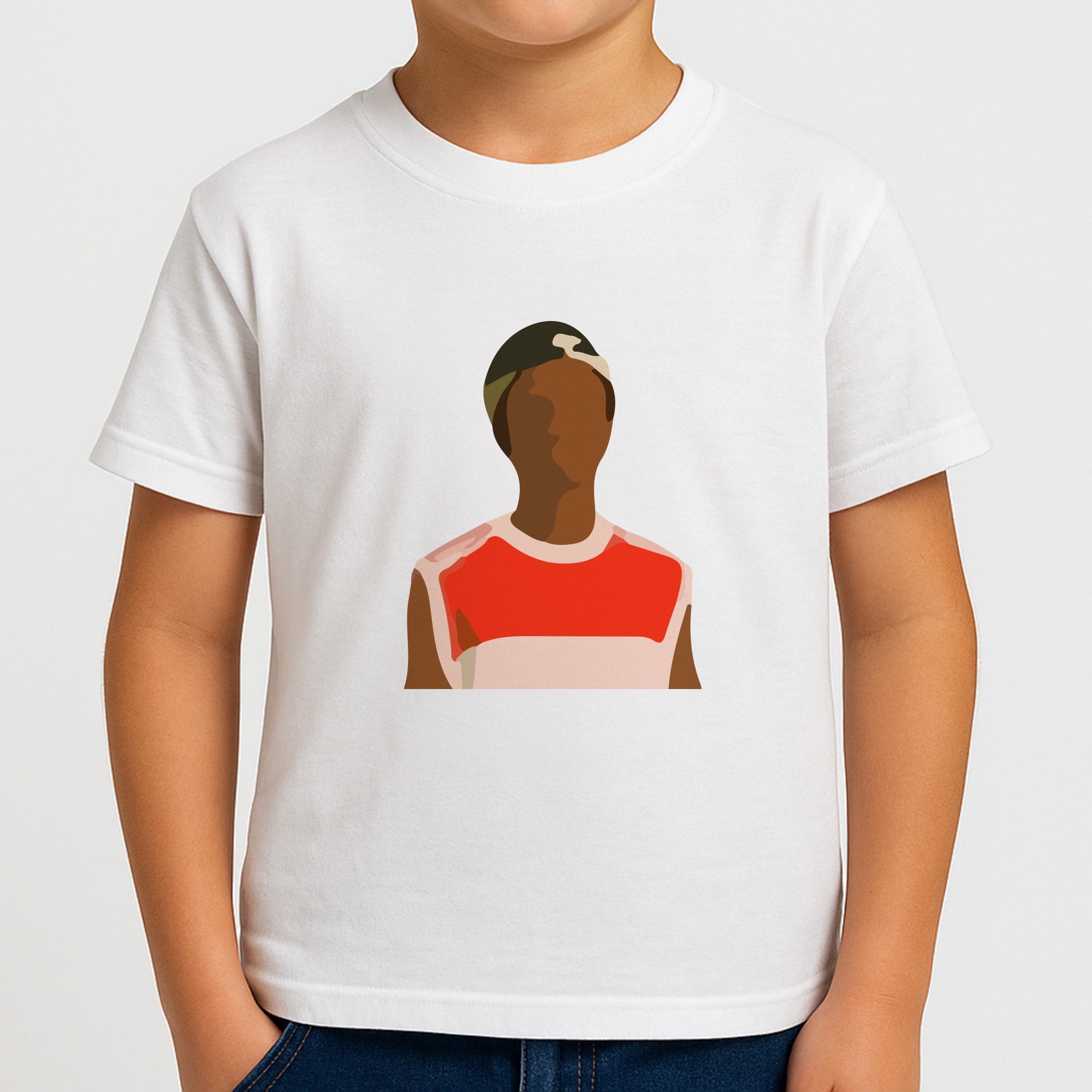 Faceless Lucas - Stranger Things Boys T-Shirt