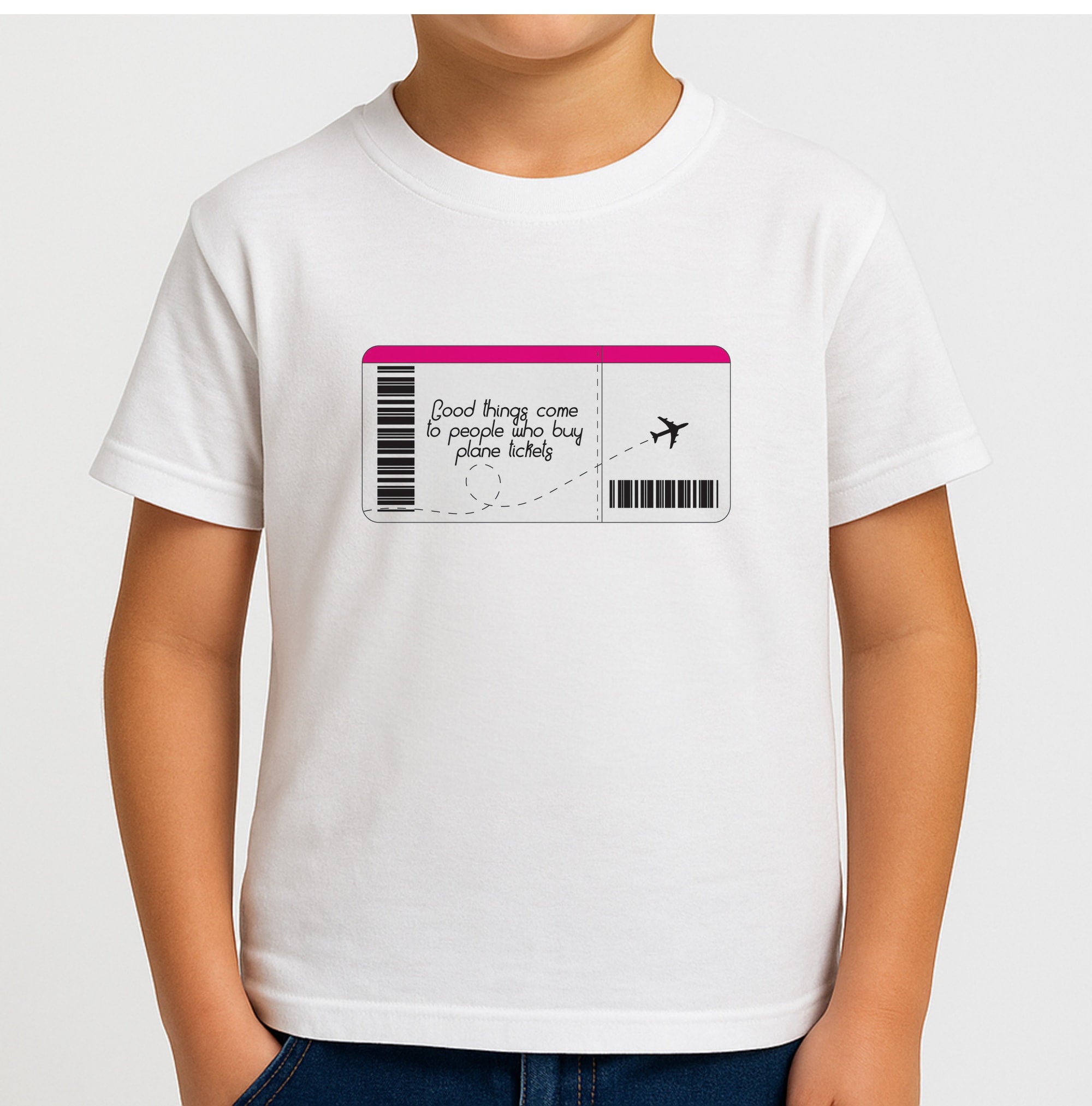 Buy Plane Tickets - Travel Boys T-Shirt