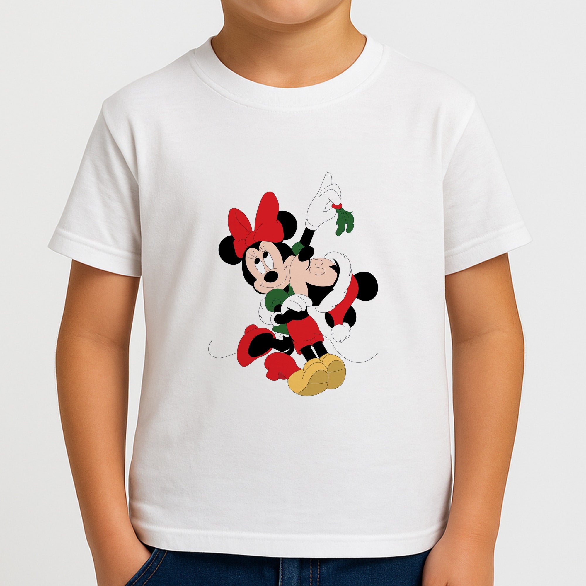 Mistletoe Fairytale Mice - Christmas Boys T-Shirt