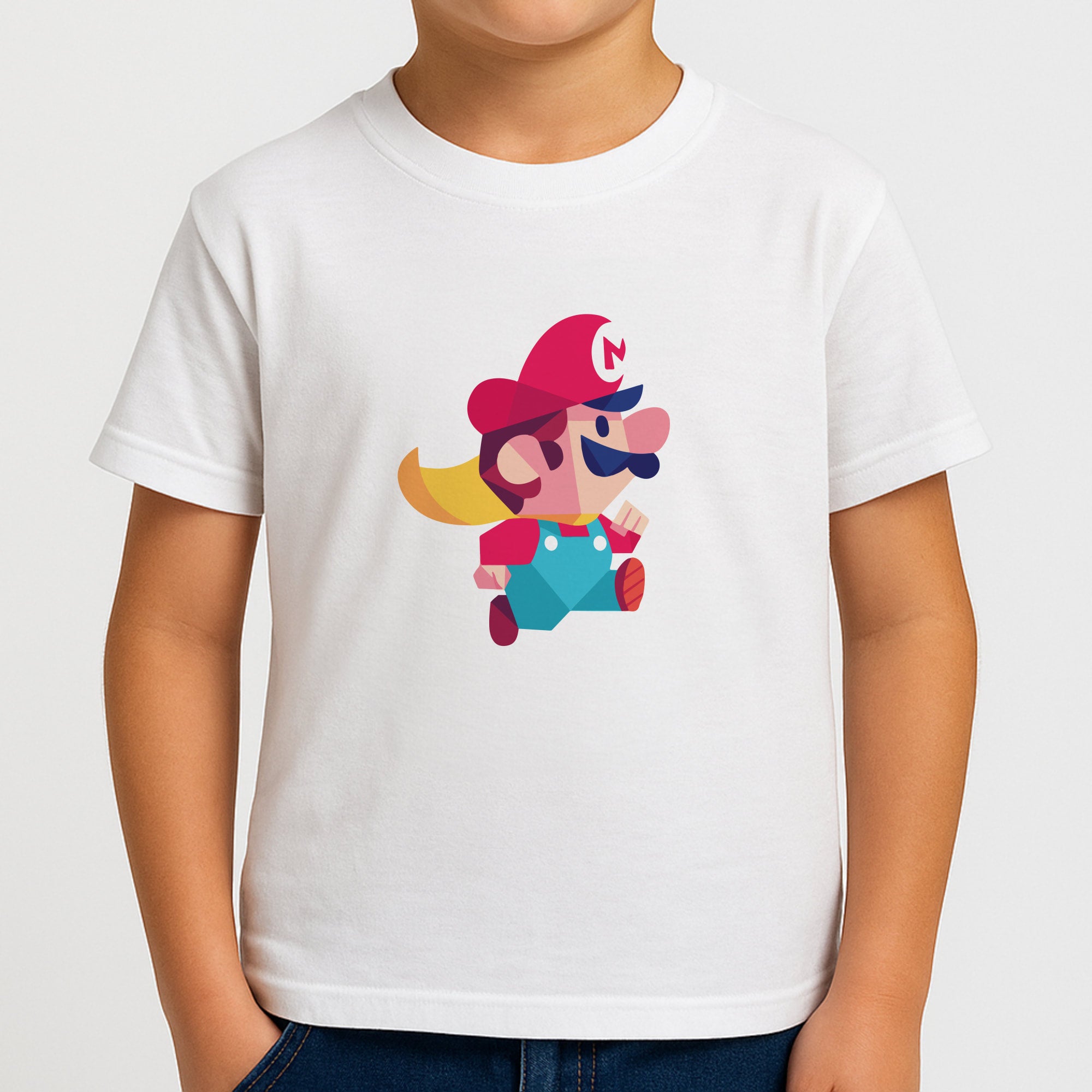 Running Mario - Mario Boys T-Shirt