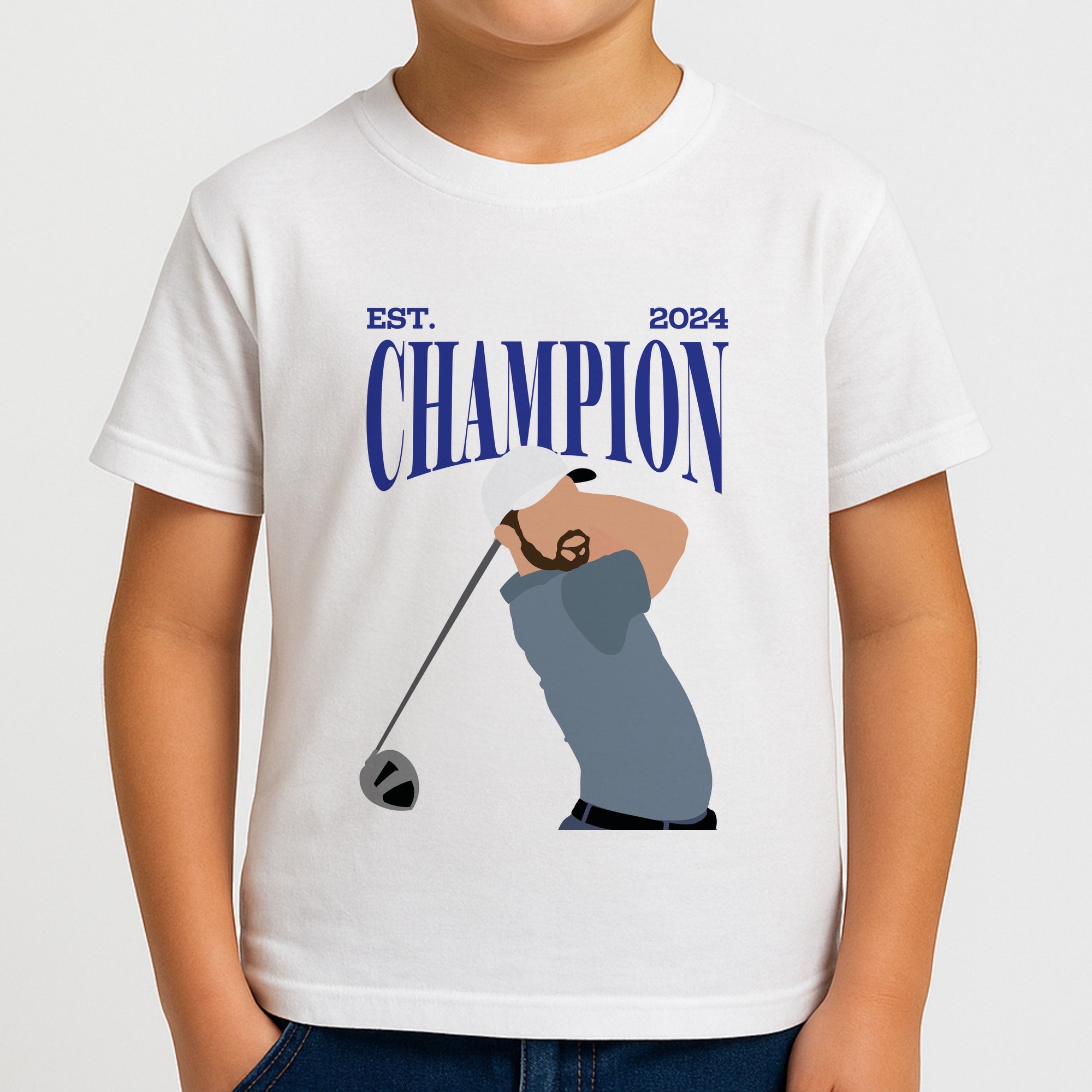 Schauffele Champion 2024 Boys T-Shirt
