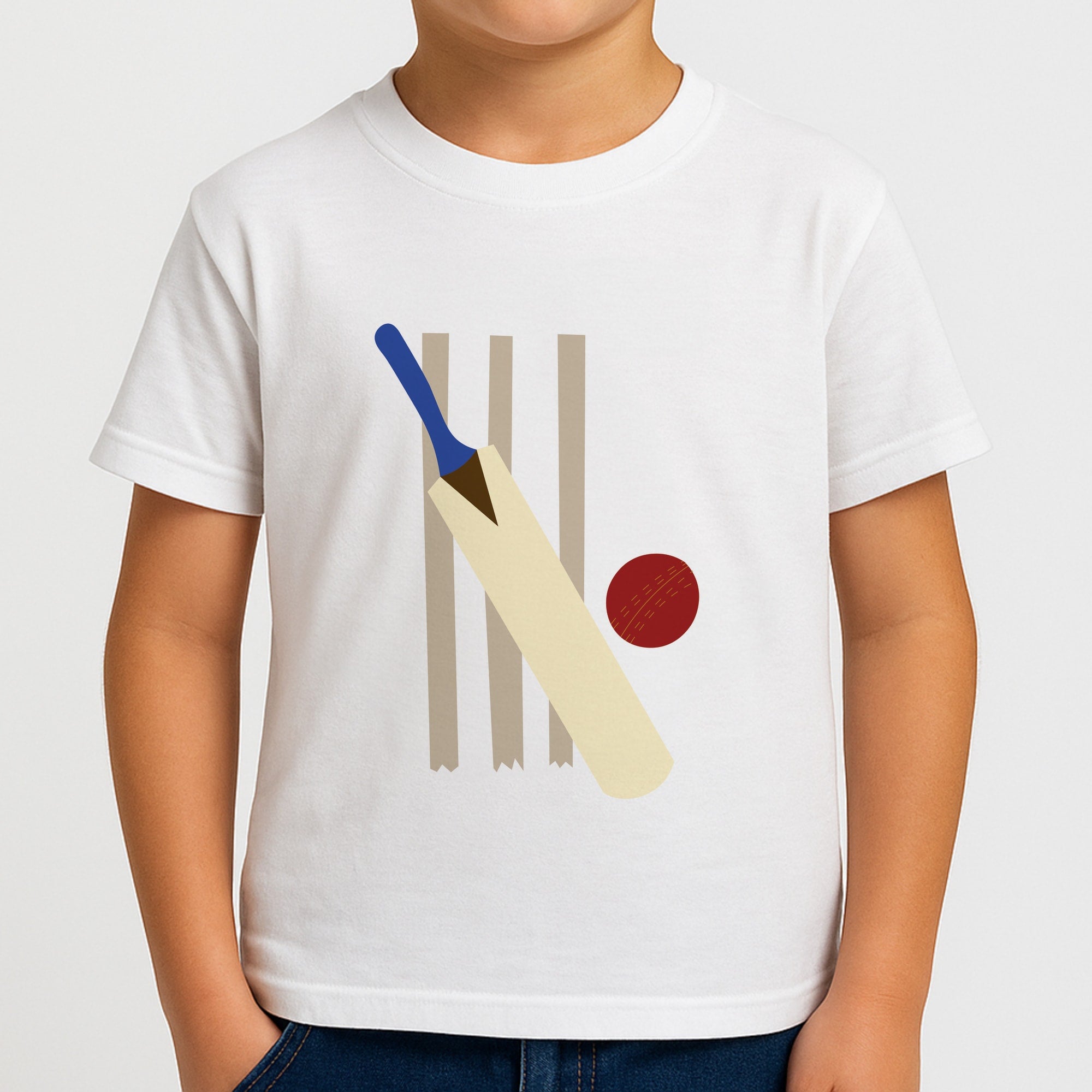 Wickets - Cricket Boys T-Shirt