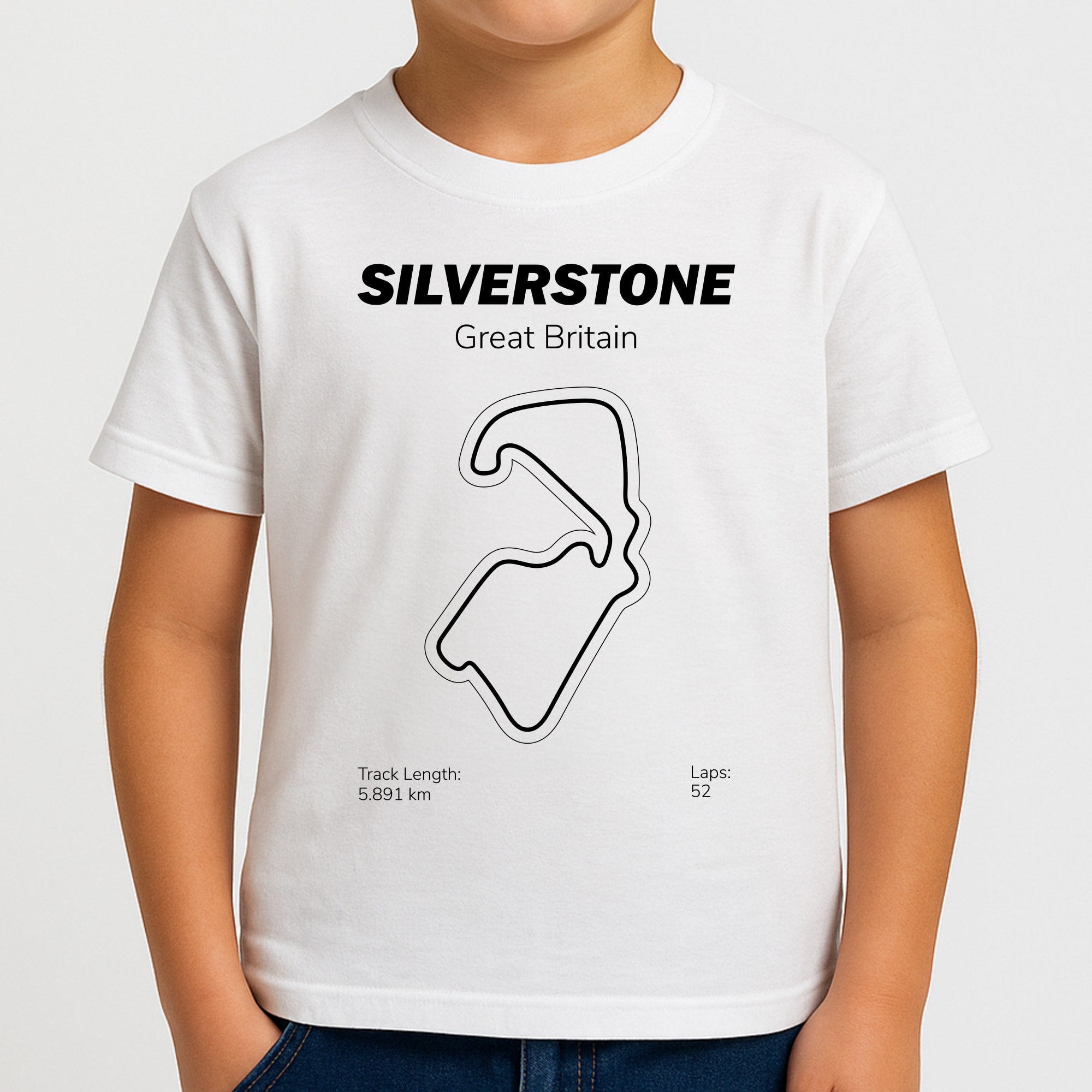Silverstone Circuit Boys T-Shirt