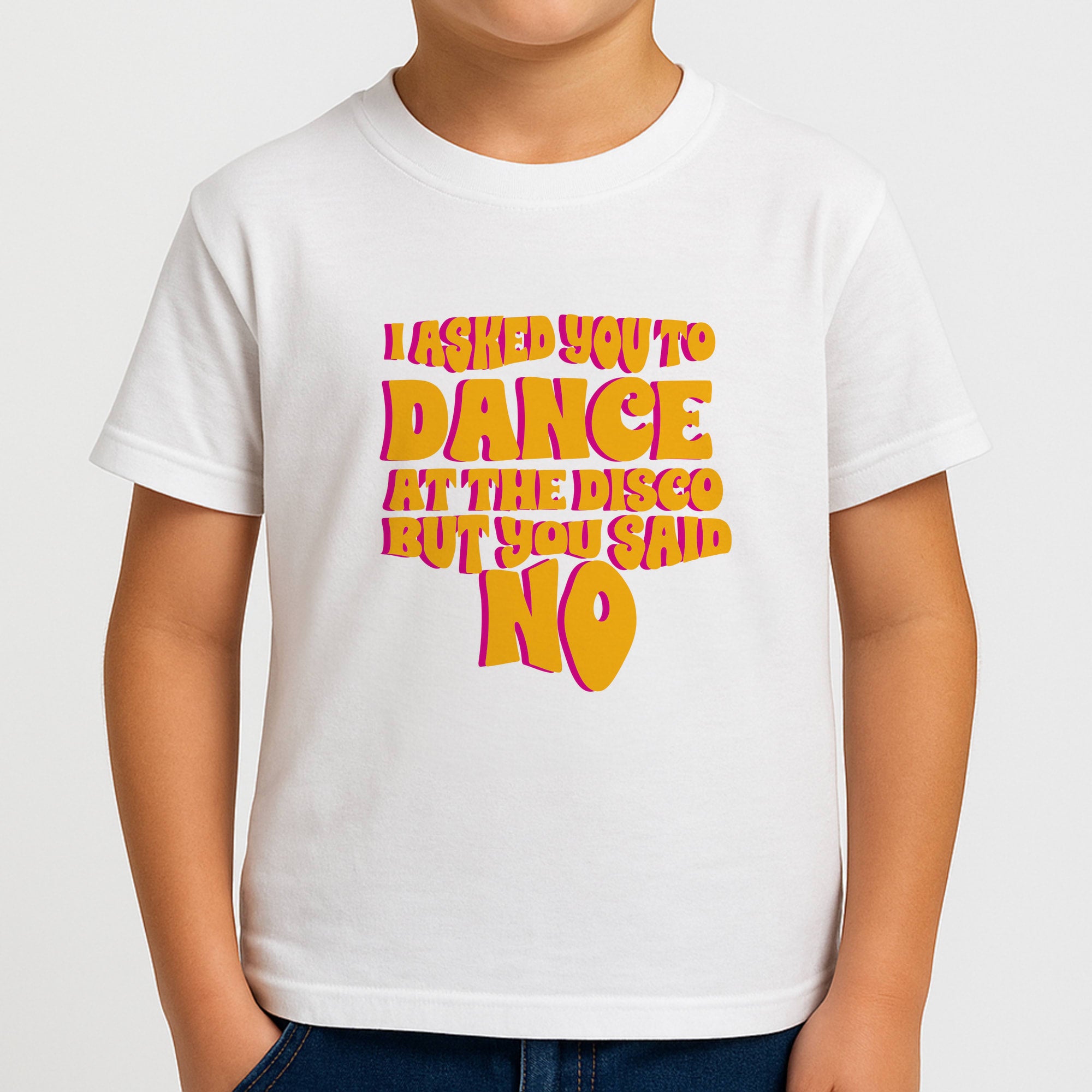 I Asked You To Dance At The Disco But You Said No - Bust Band Boys T-Shirt