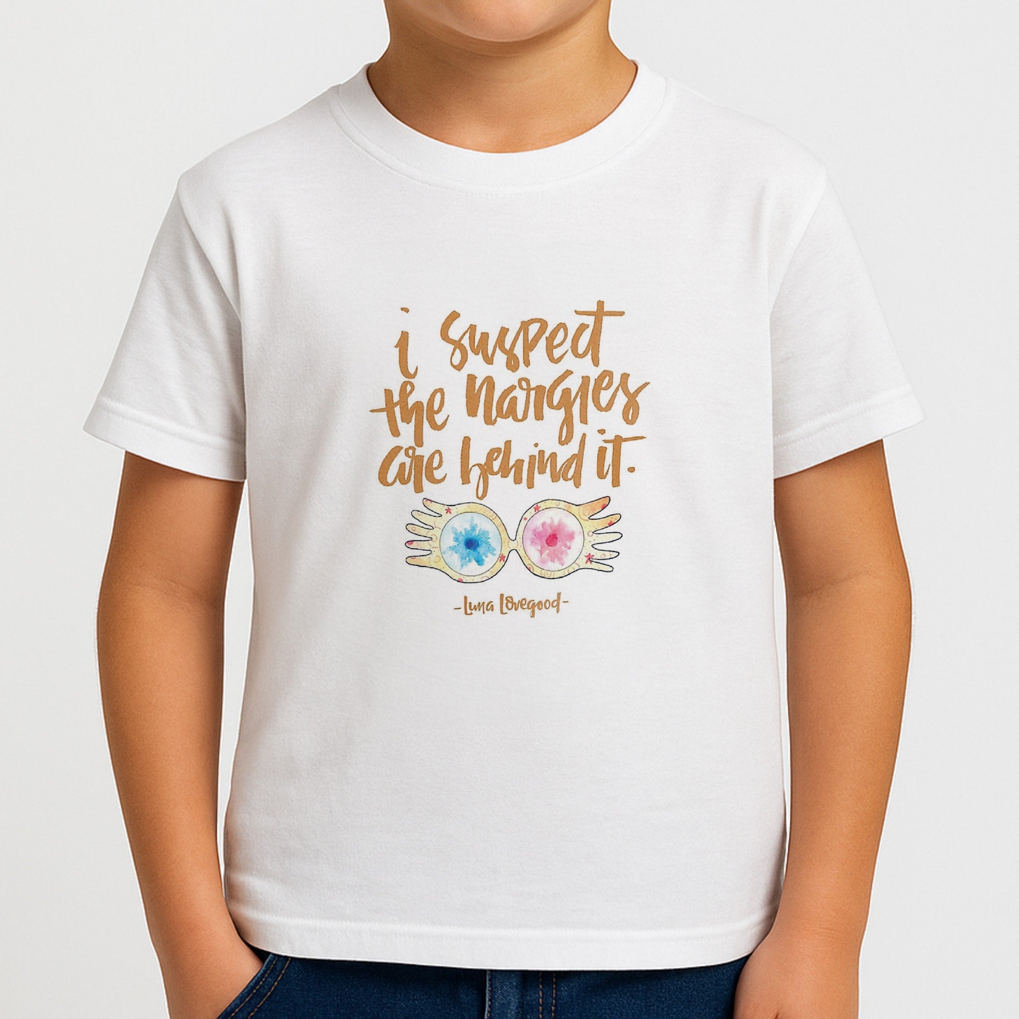 I Suspect The Nargles Are Behind It Kids T-Shirt