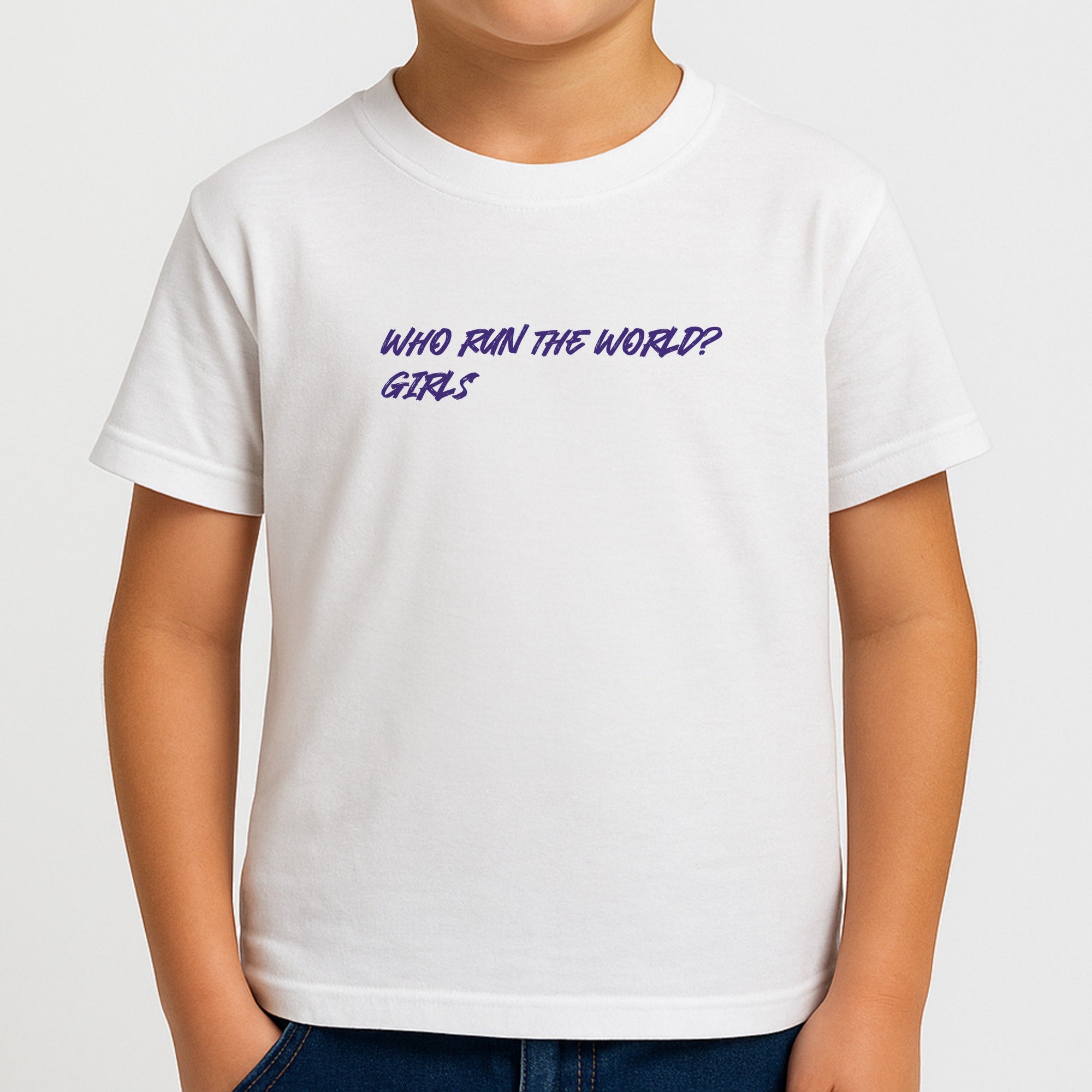 Who Run The World - Queen B Boys T-Shirt