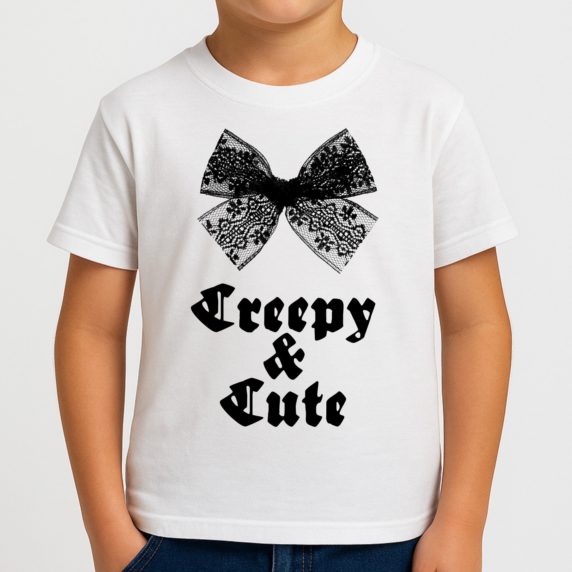 Creepy And Cute Coquette Boys T-Shirt