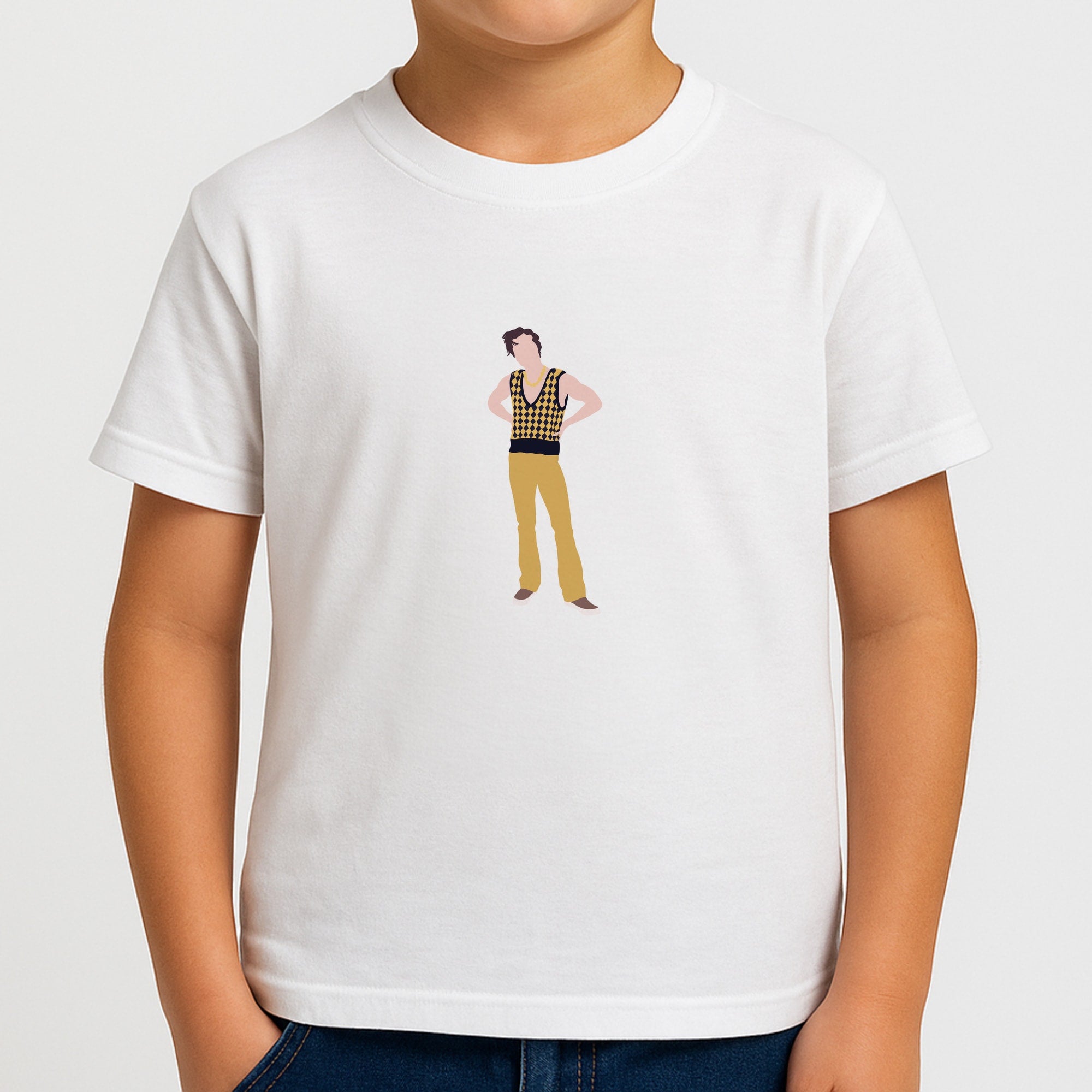 Yellow Vest - Harry Boys T-Shirt