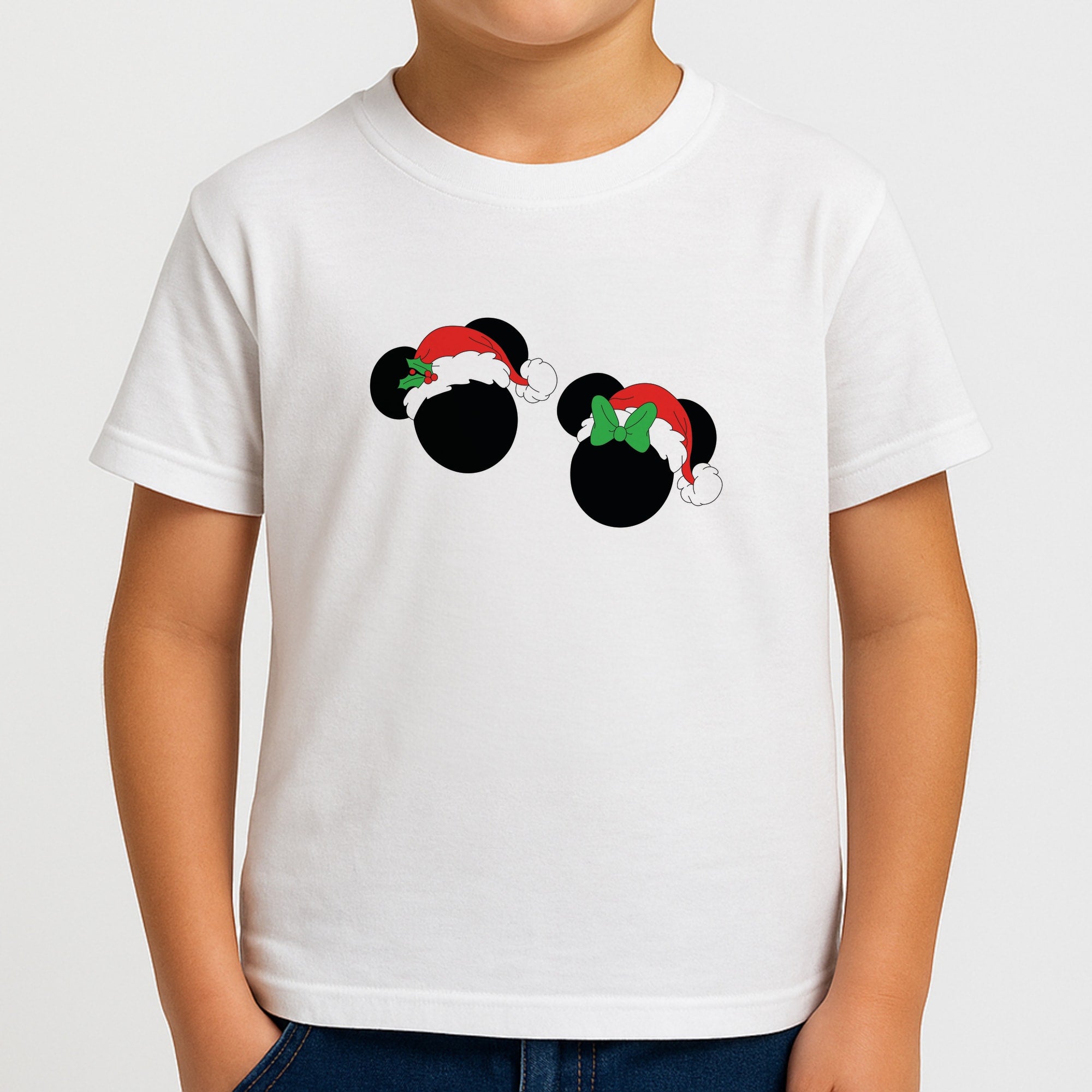 Festive Mice Christmas Boys T-Shirt