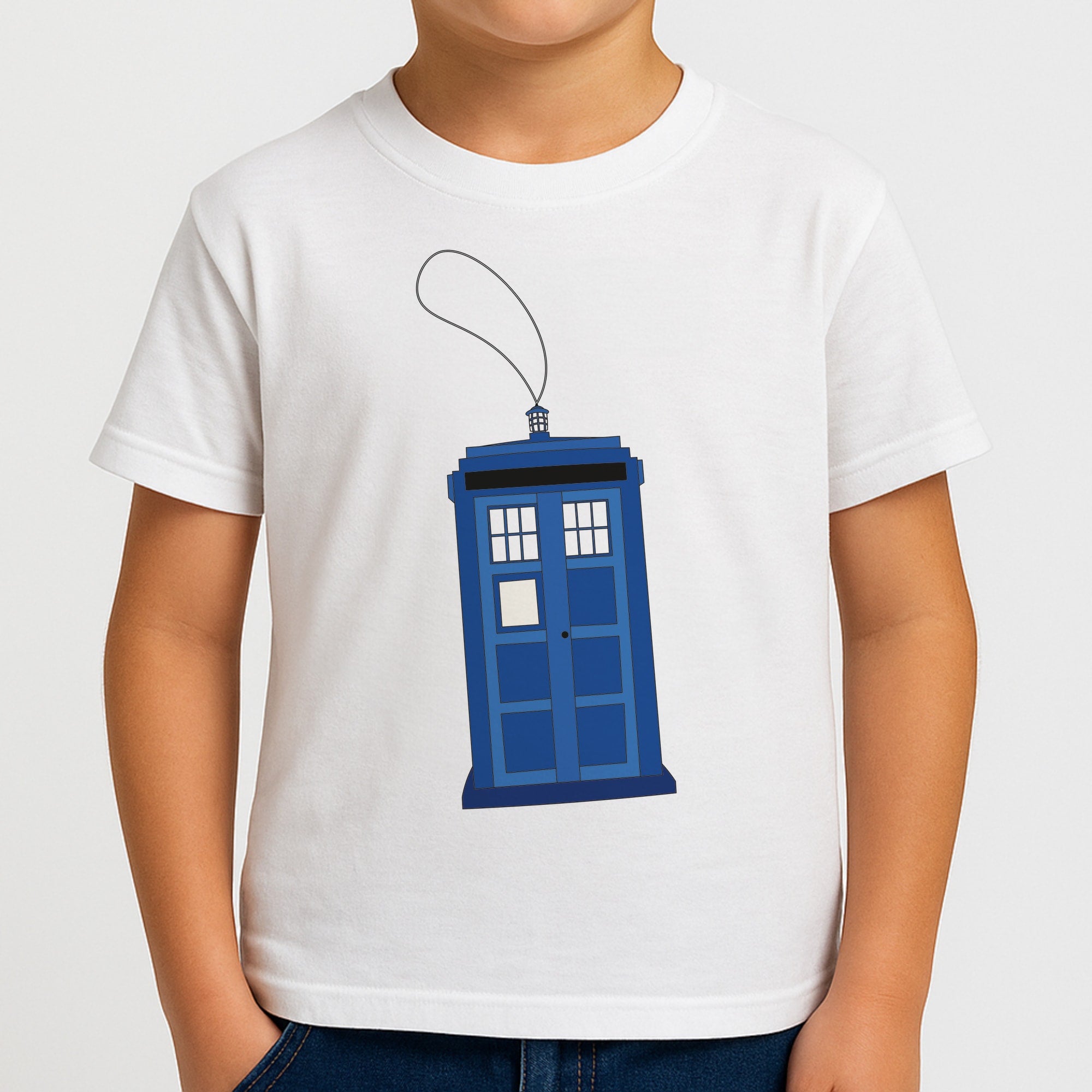 Tardis Ornement - Doctor Who Boys T-Shirt