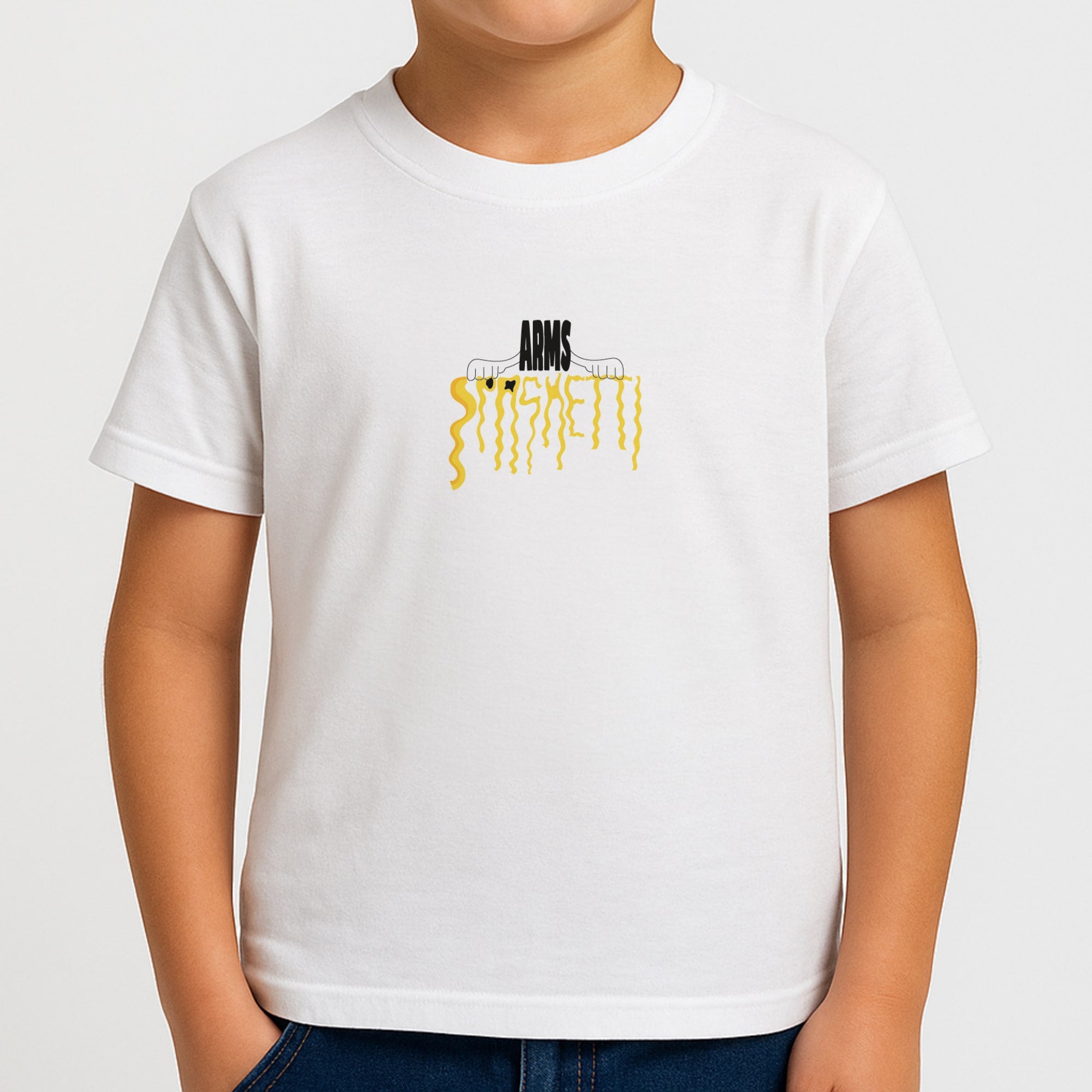 Arms Spaghetti - Blue Boys T-Shirt