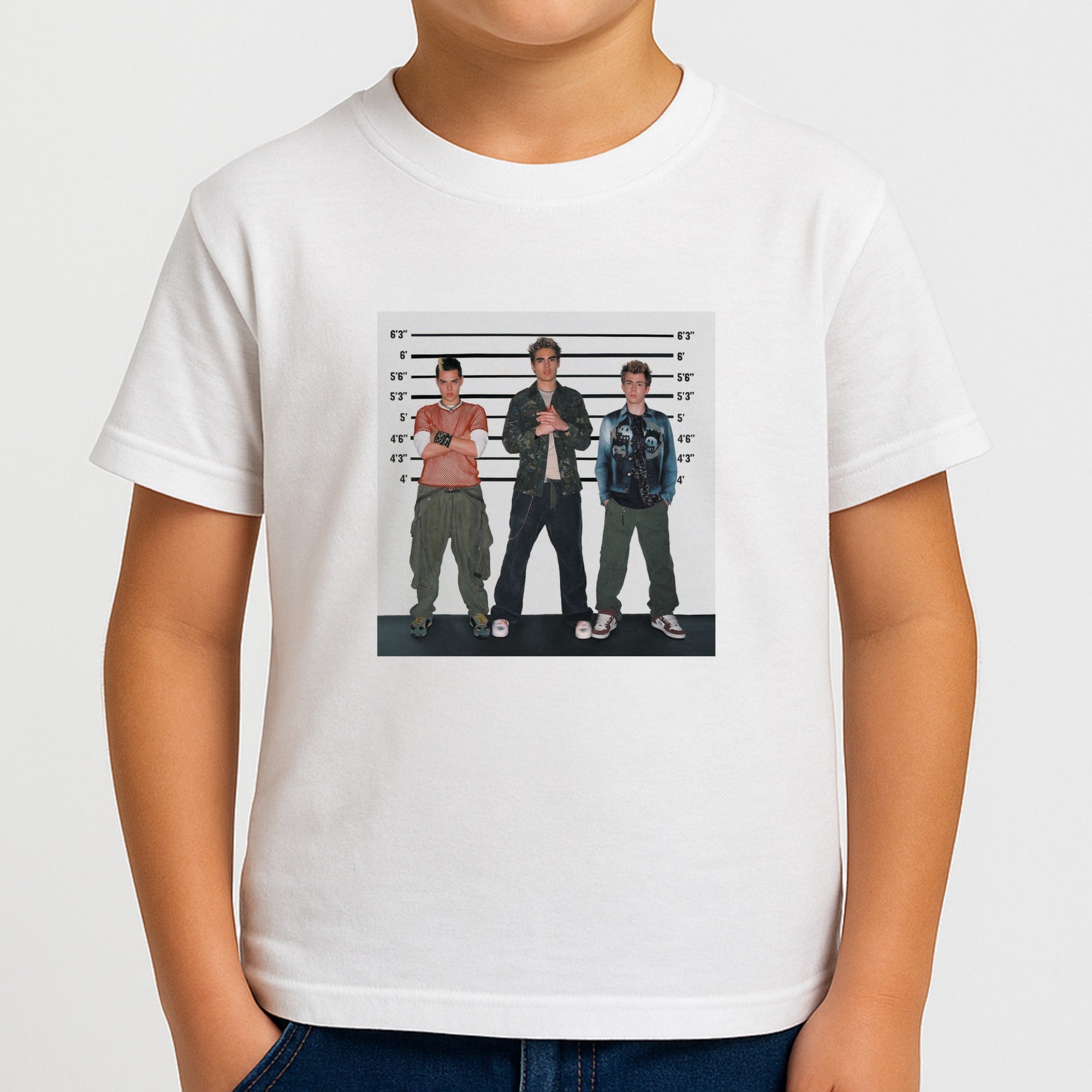Height Chart - Bust Band Boys T-Shirt