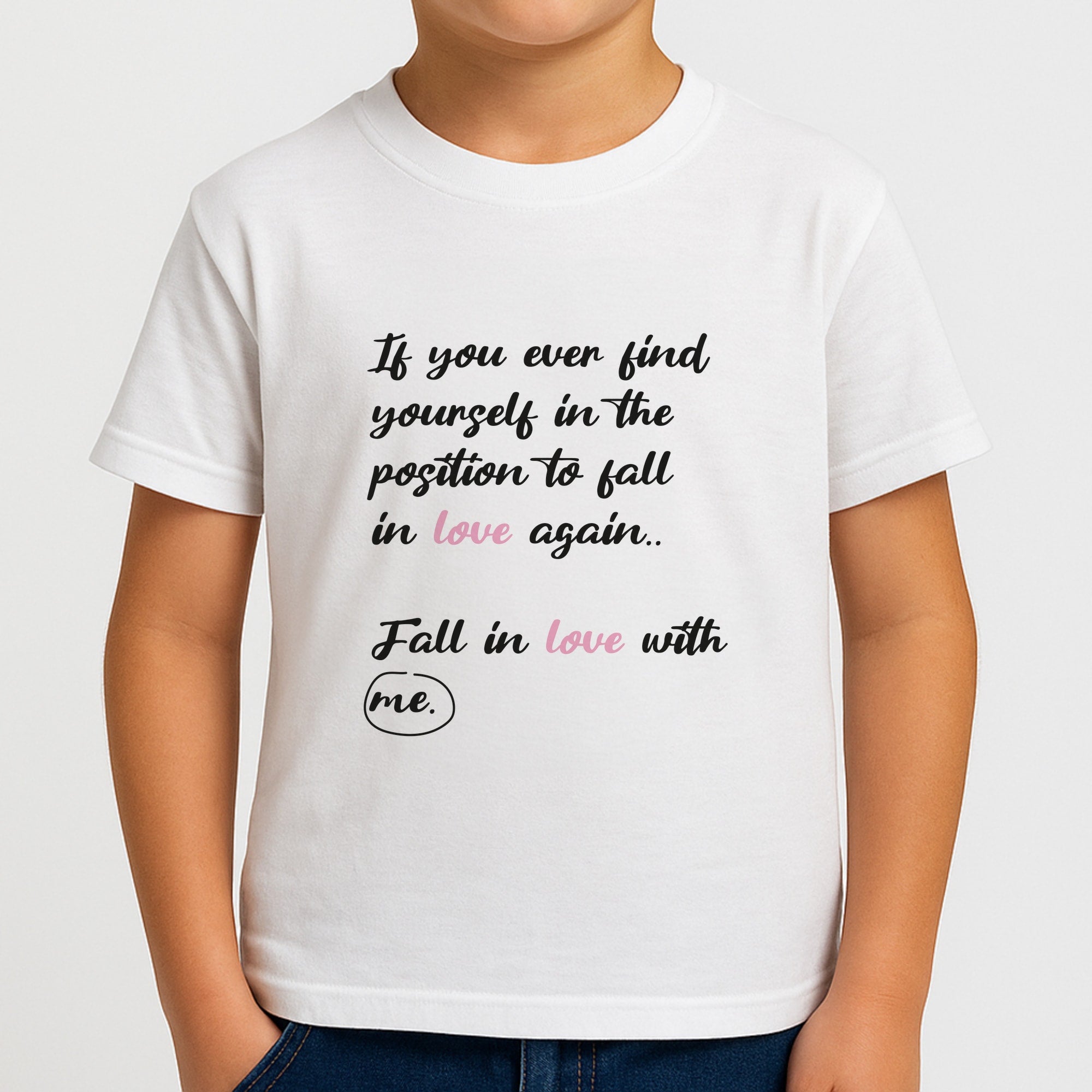 Fall In Love With Me Boys T-Shirt