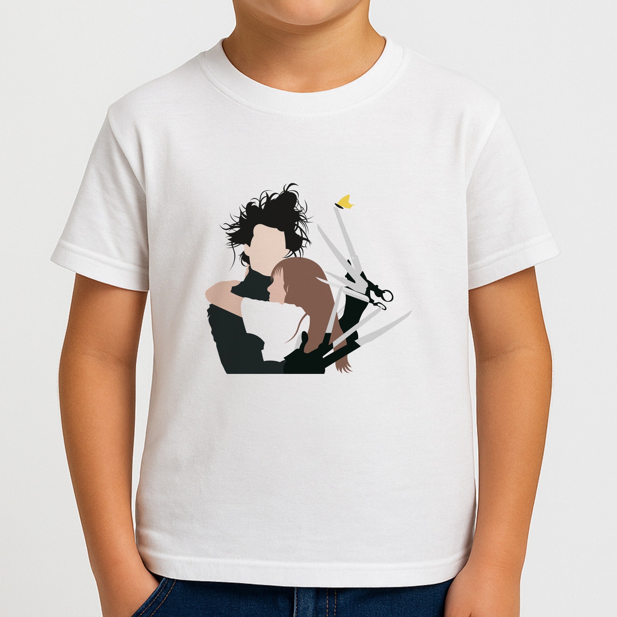 Edward And Kim -Scissorhands Boys T-Shirt