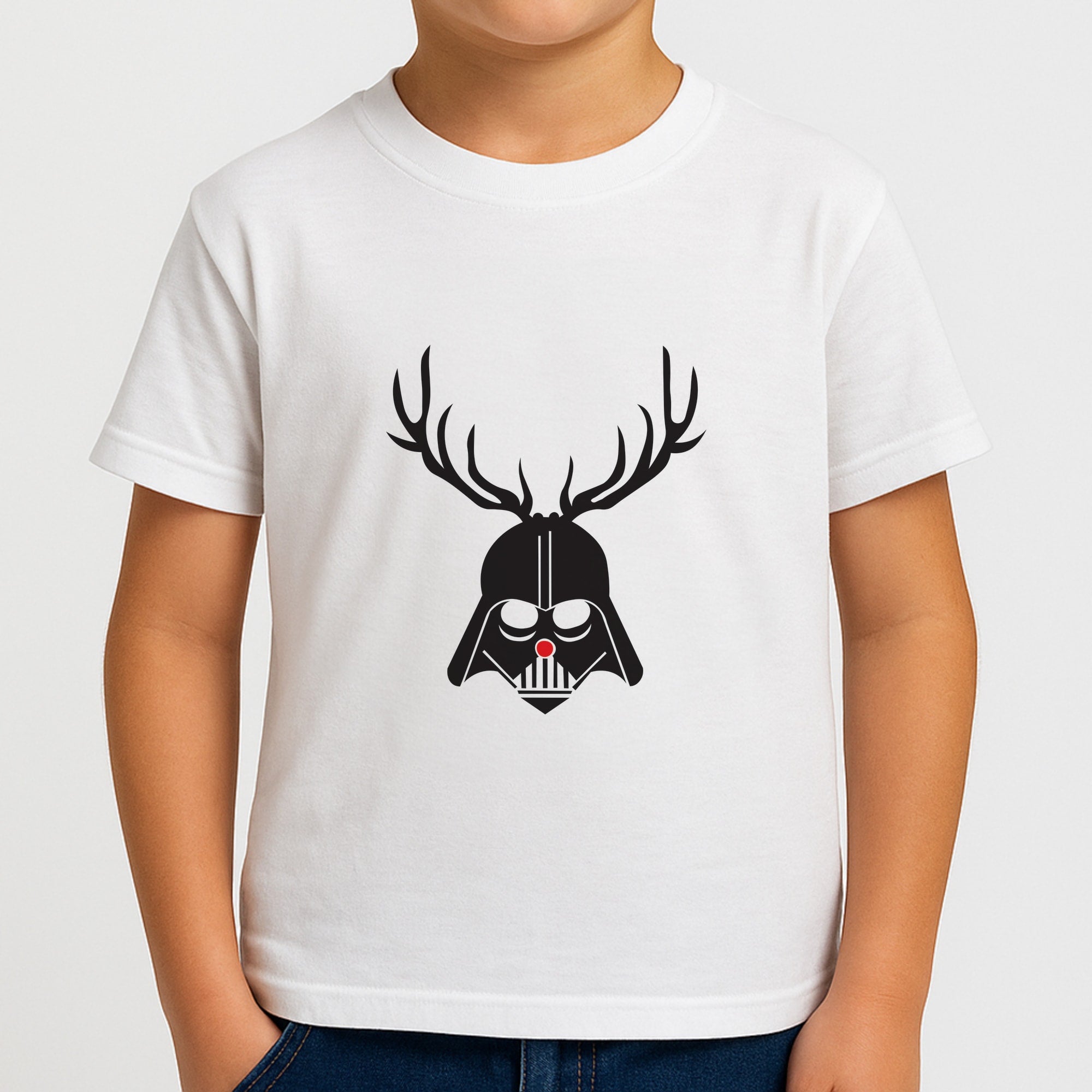 Christmas Darth Vader Boys T-Shirt