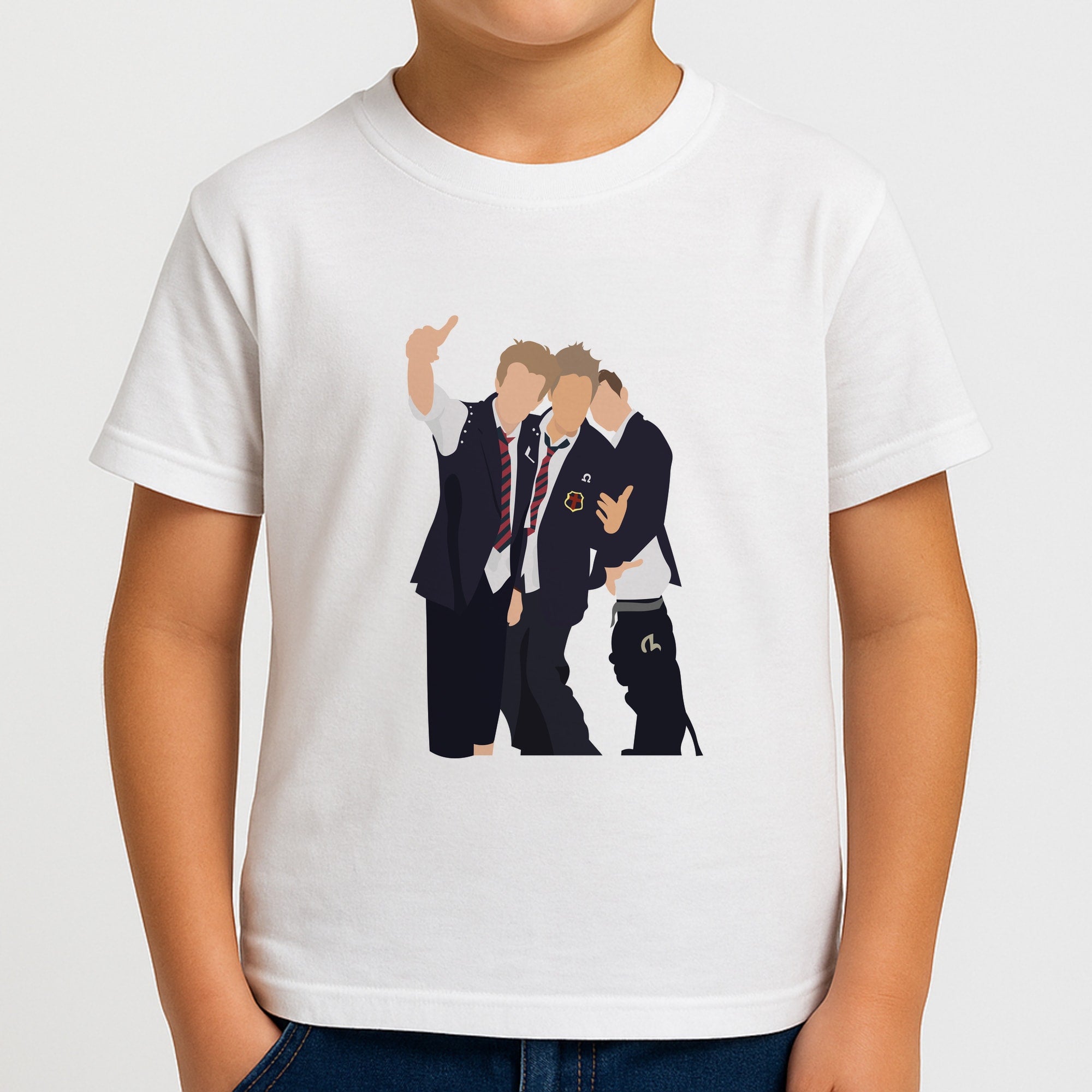 School Clothes - Bust Band Boys T-Shirt