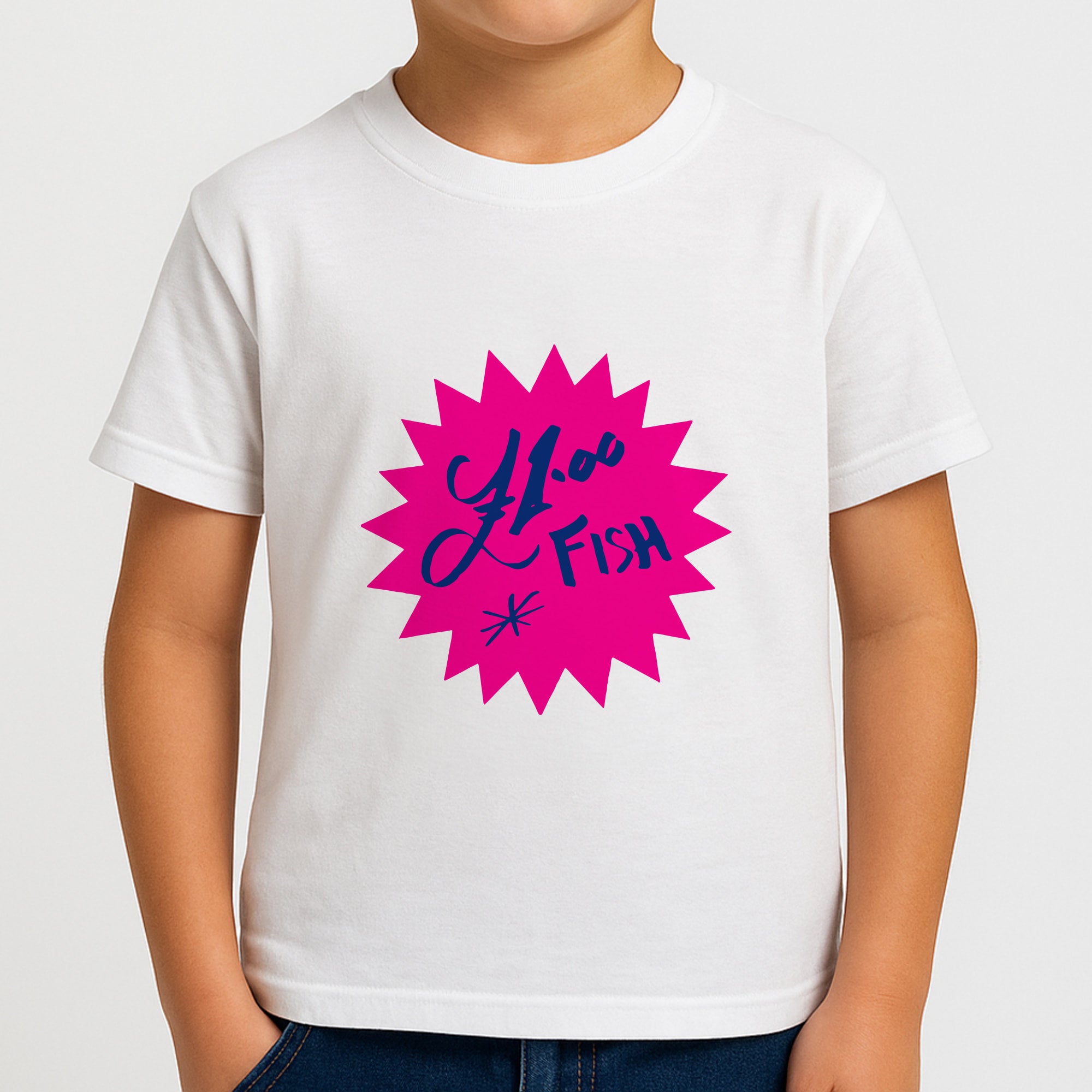 One Pound Fish - British Pop Culture Boys T-Shirt