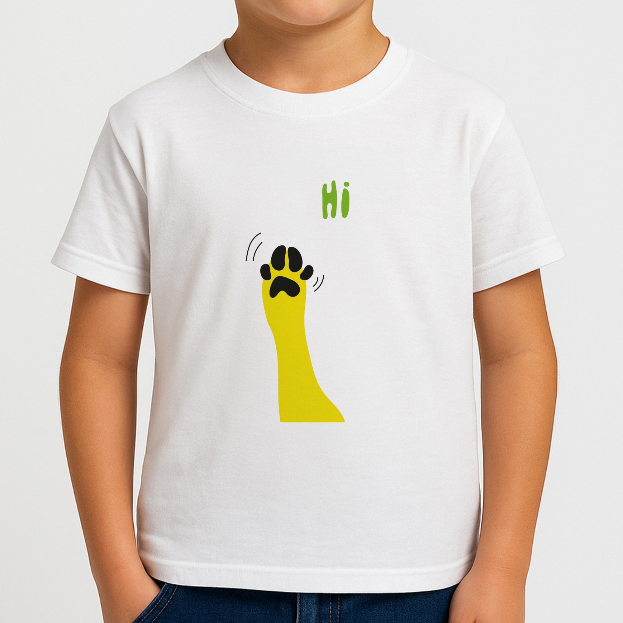 Hi - Dog Patterns Boys T-Shirt