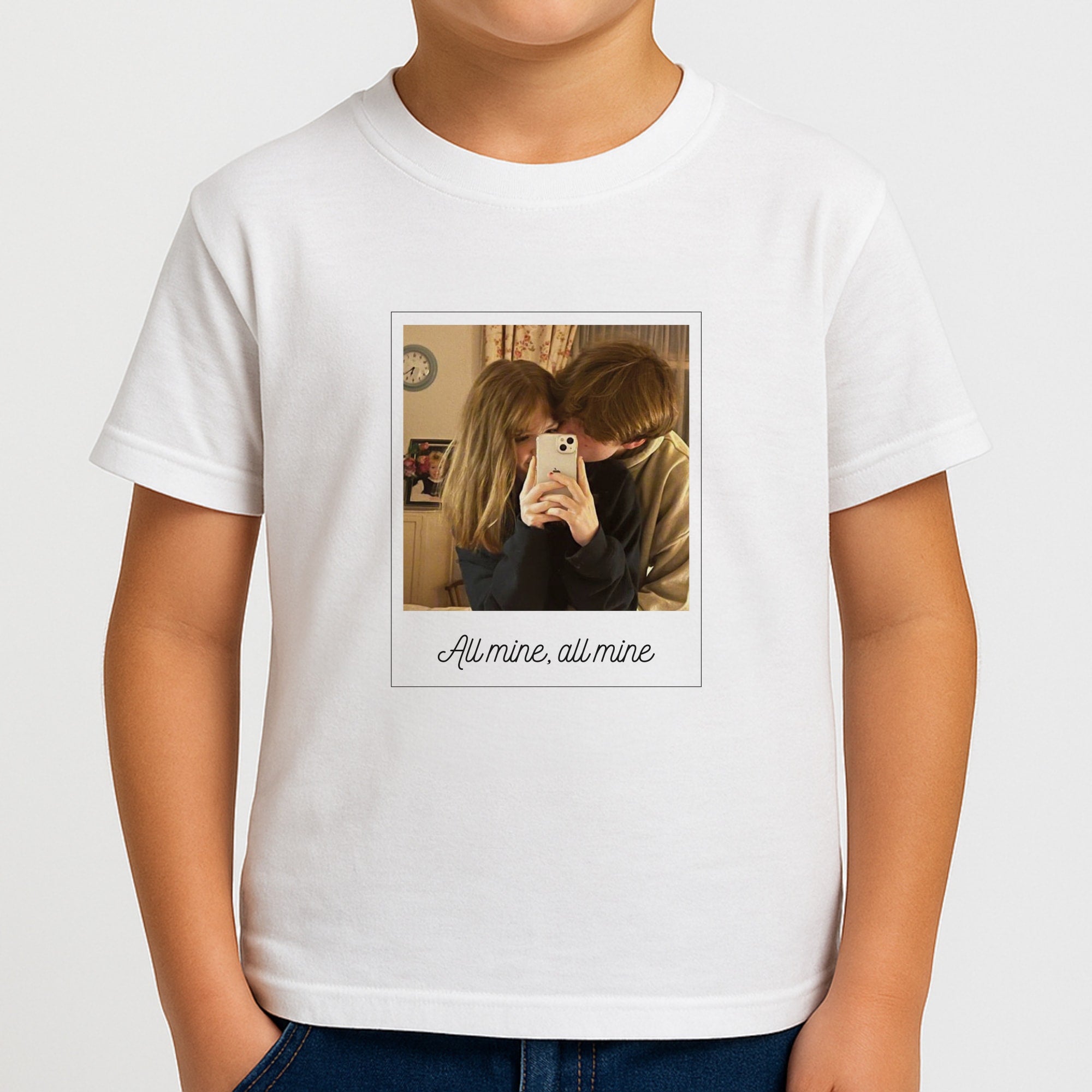 All Mine, All Mine - Personalised Couples Boys T-Shirt