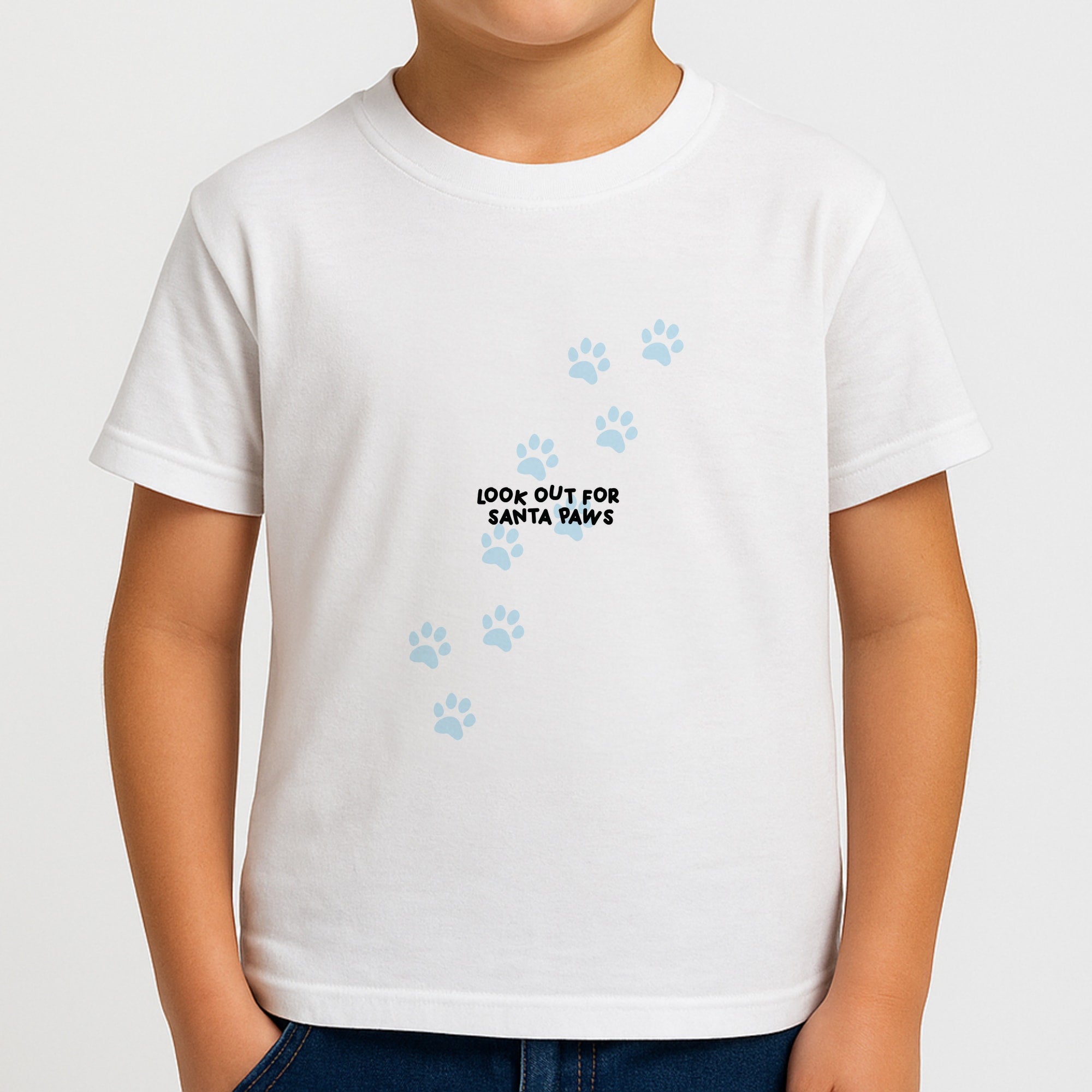 Santa Paws - Christmas Boys T-Shirt