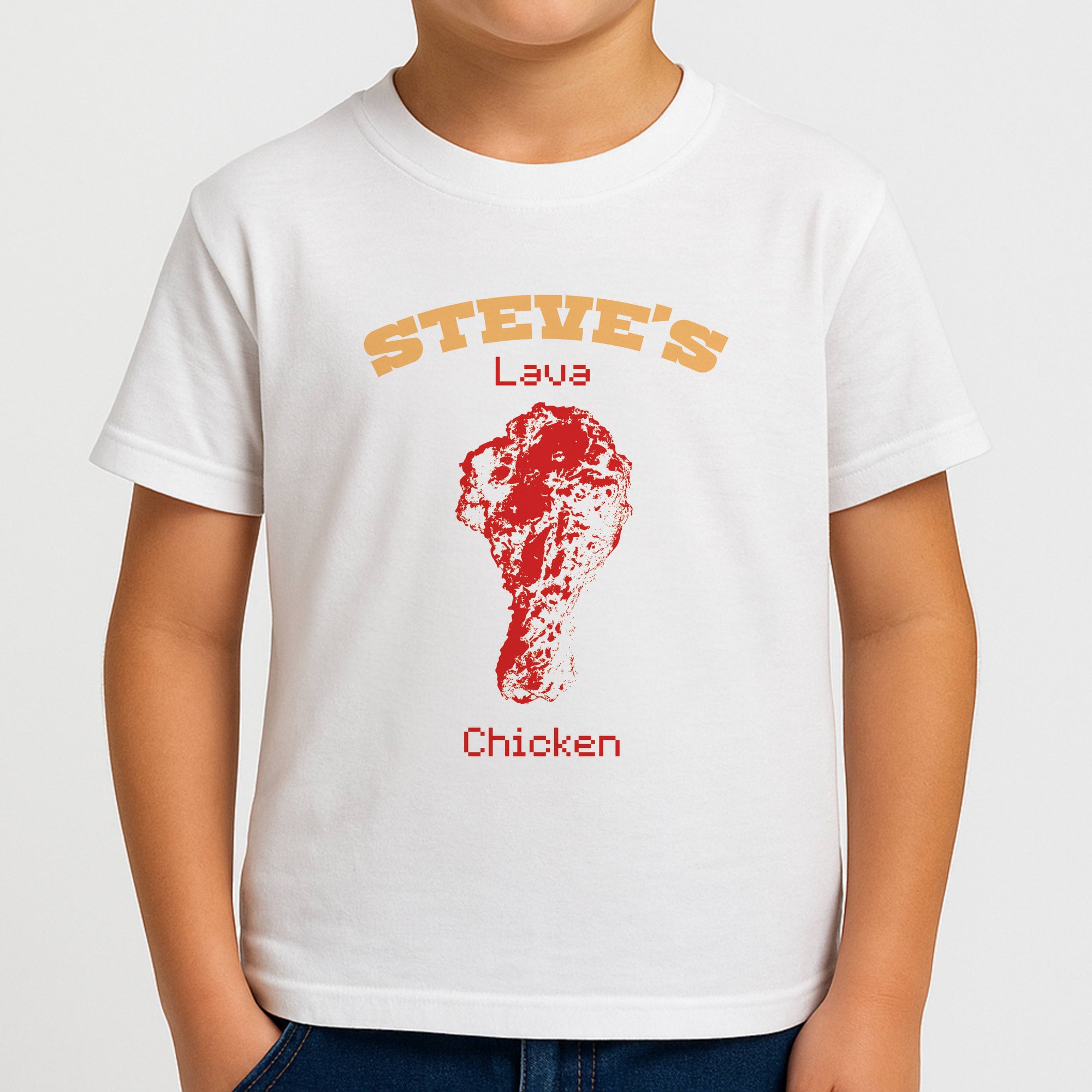 Steve's Lava Chicken Boys T-Shirt