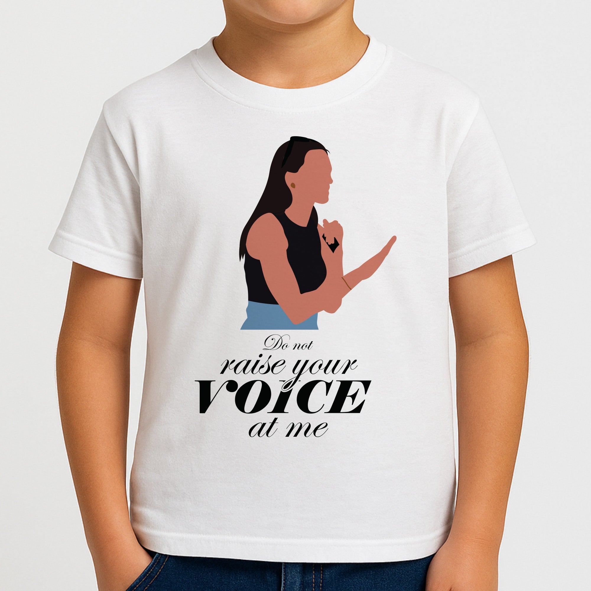 Don't Raise Your Voice At Me Boys T-Shirt