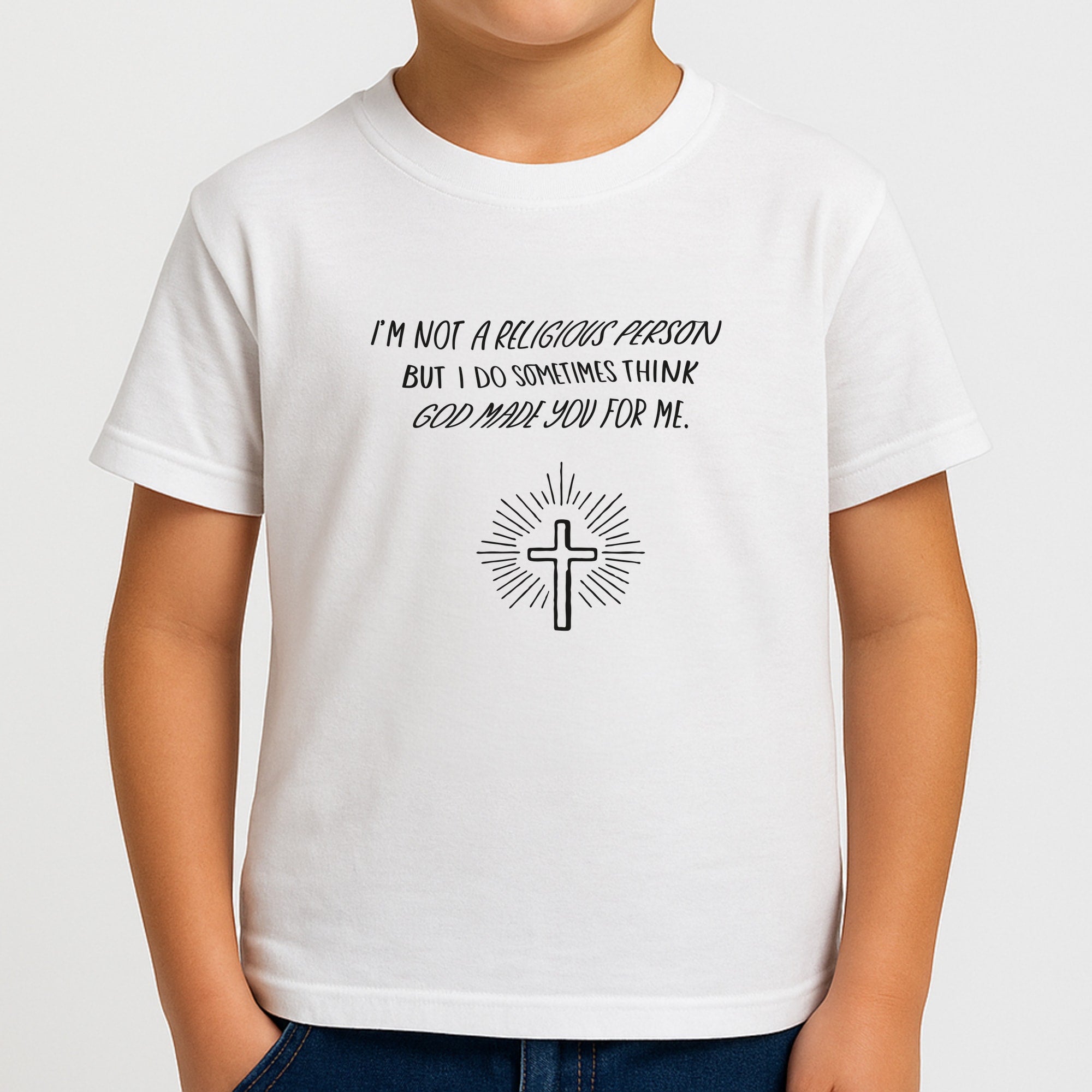 I'm Not A Religious Person Boys T-Shirt