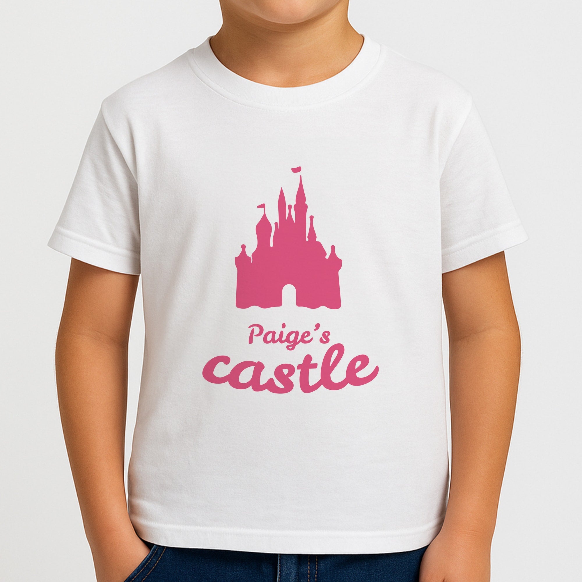 Fairytale Castle - Personalised Fairytale Boys T-Shirt