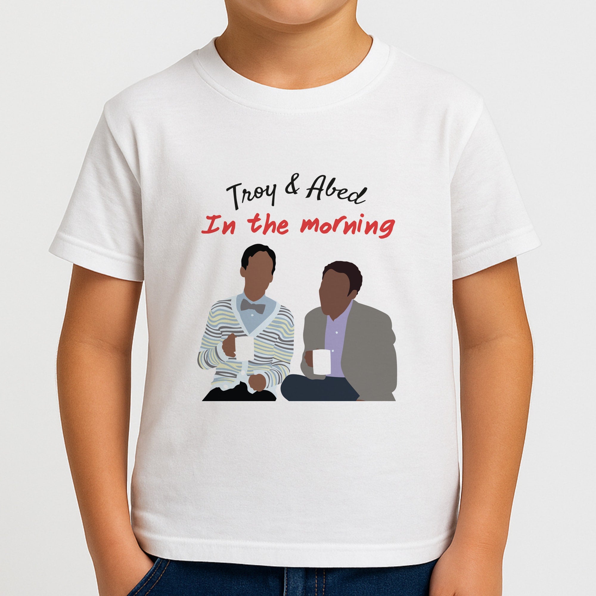 Troy And Abed In The Morning - Community Boys T-Shirt