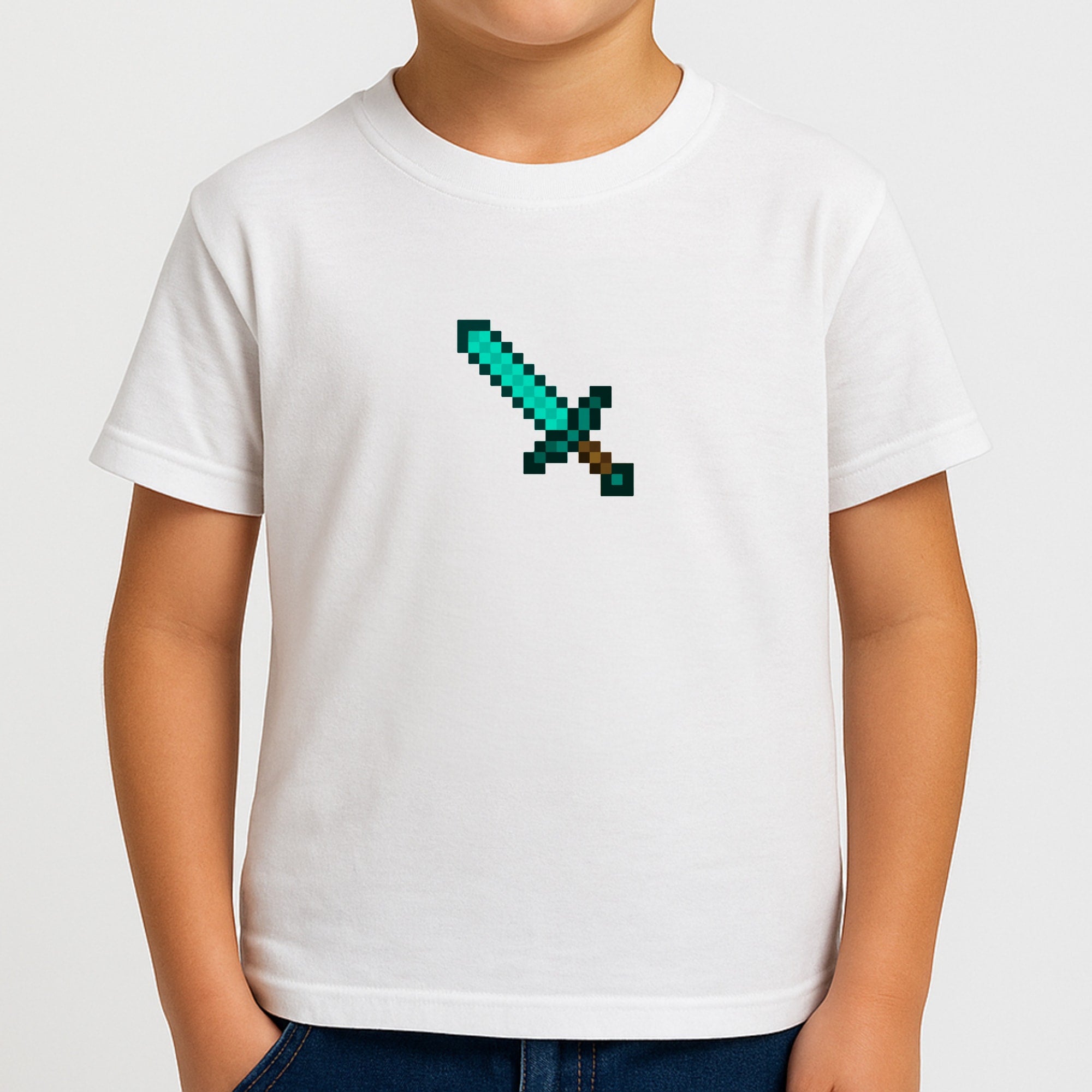 Diamond Sword - Mining Boys T-Shirt