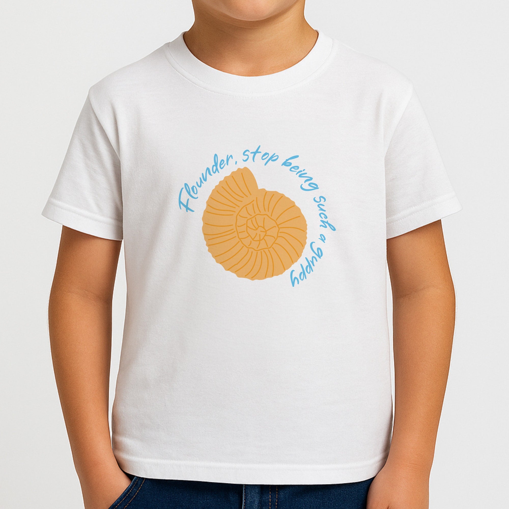 Flounder - The Little Mermaid Boys T-Shirt