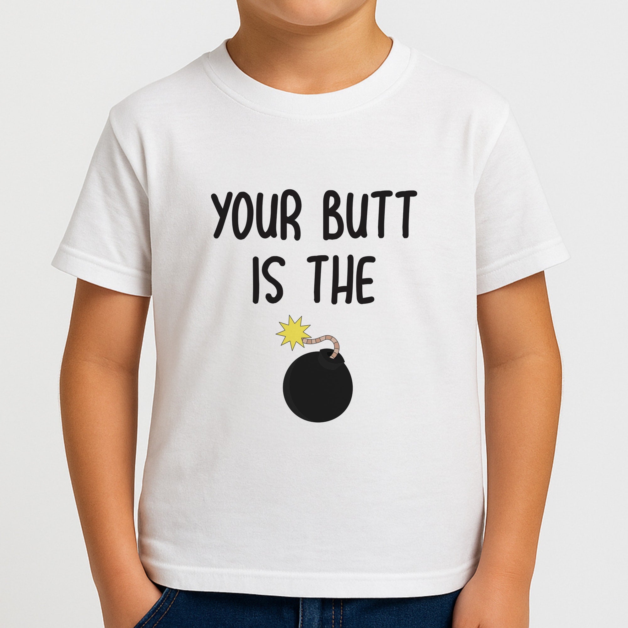 Your Butt Is The Bomb - B99 Boys T-Shirt