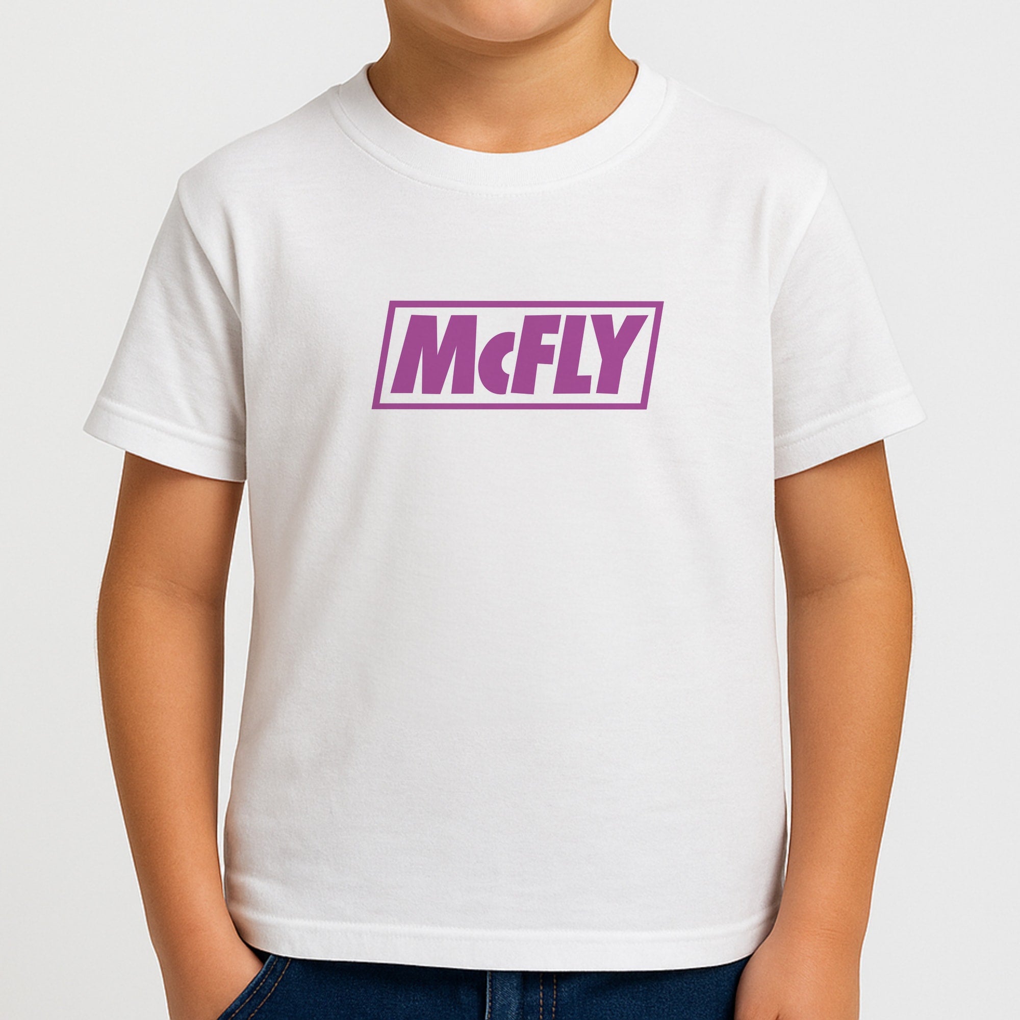Yellow And Purple - McBand Boys T-Shirt