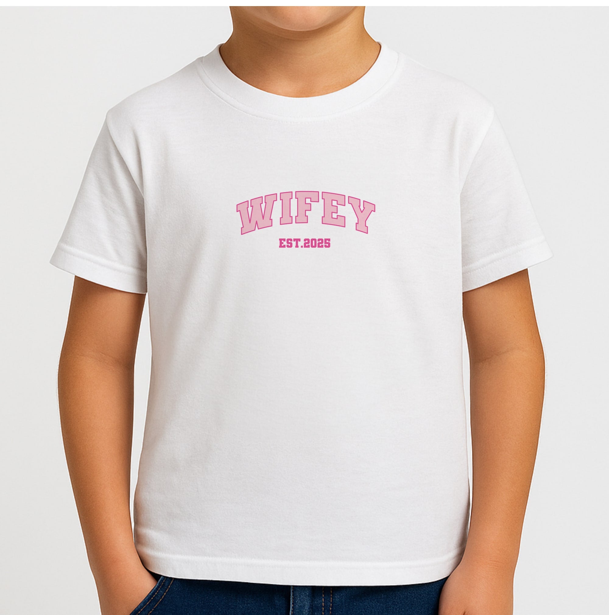 Wifey 2025 Boys T-Shirt