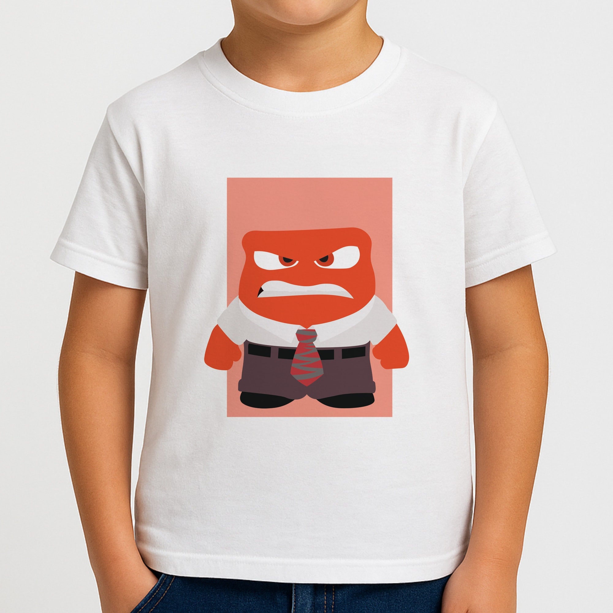 Anger - Inside Out Boys T-Shirt