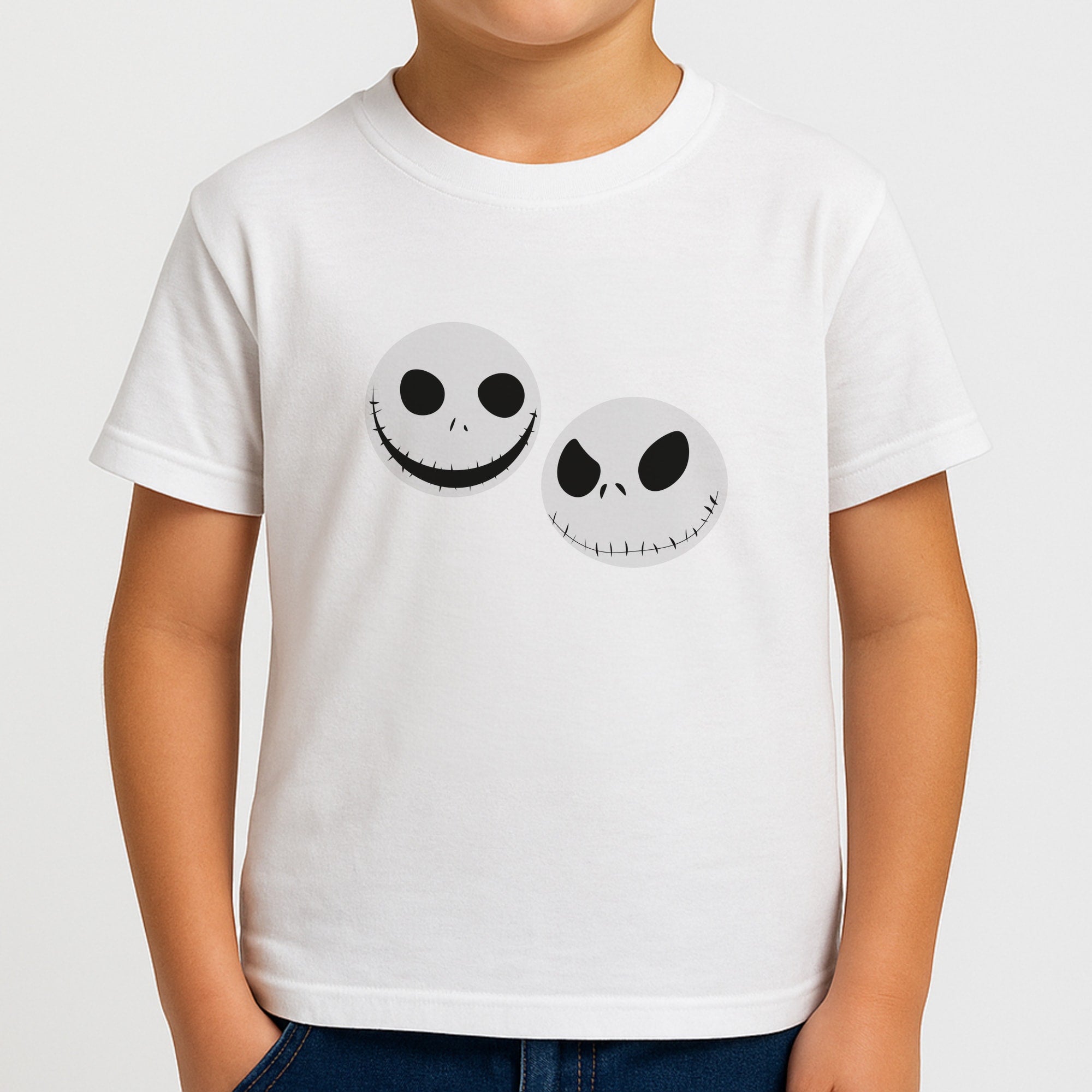 Skellington Heads - TNBC Boys T-Shirt