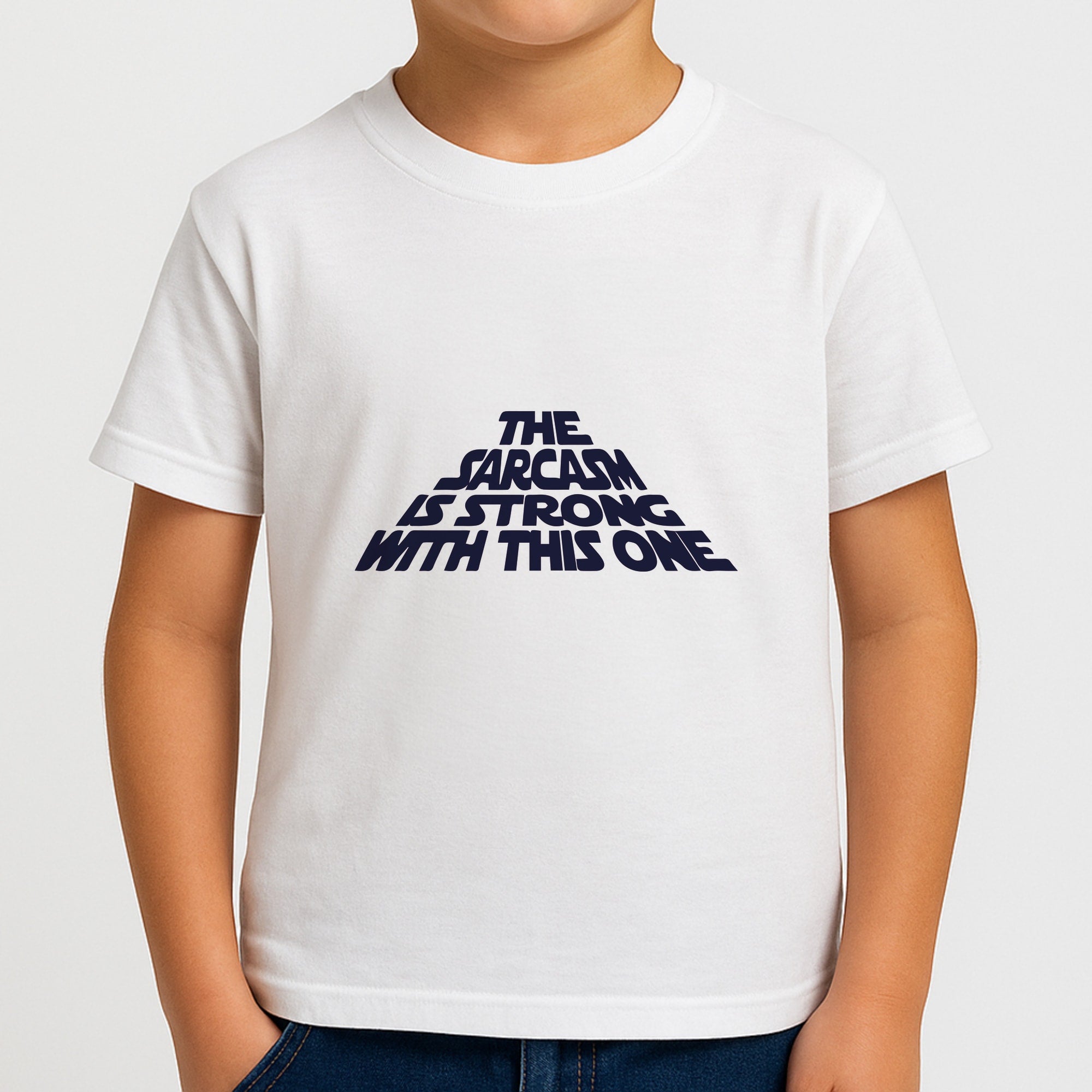 The Sarcasm Is Strong With This One Kids T-Shirt