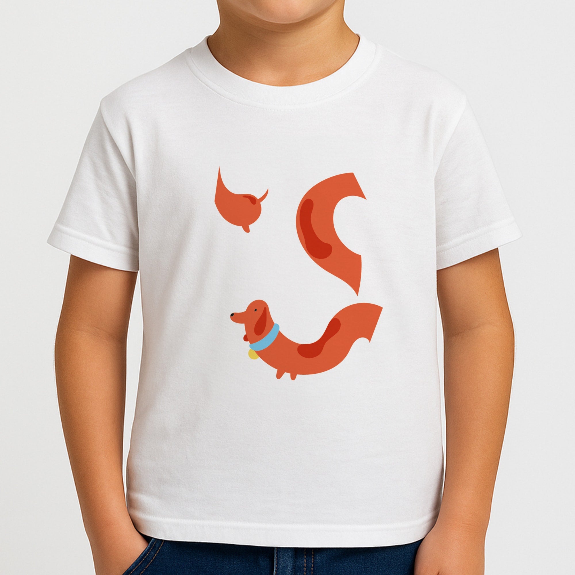 Sausage dog wrapped round - Dachshunds Boys T-Shirt