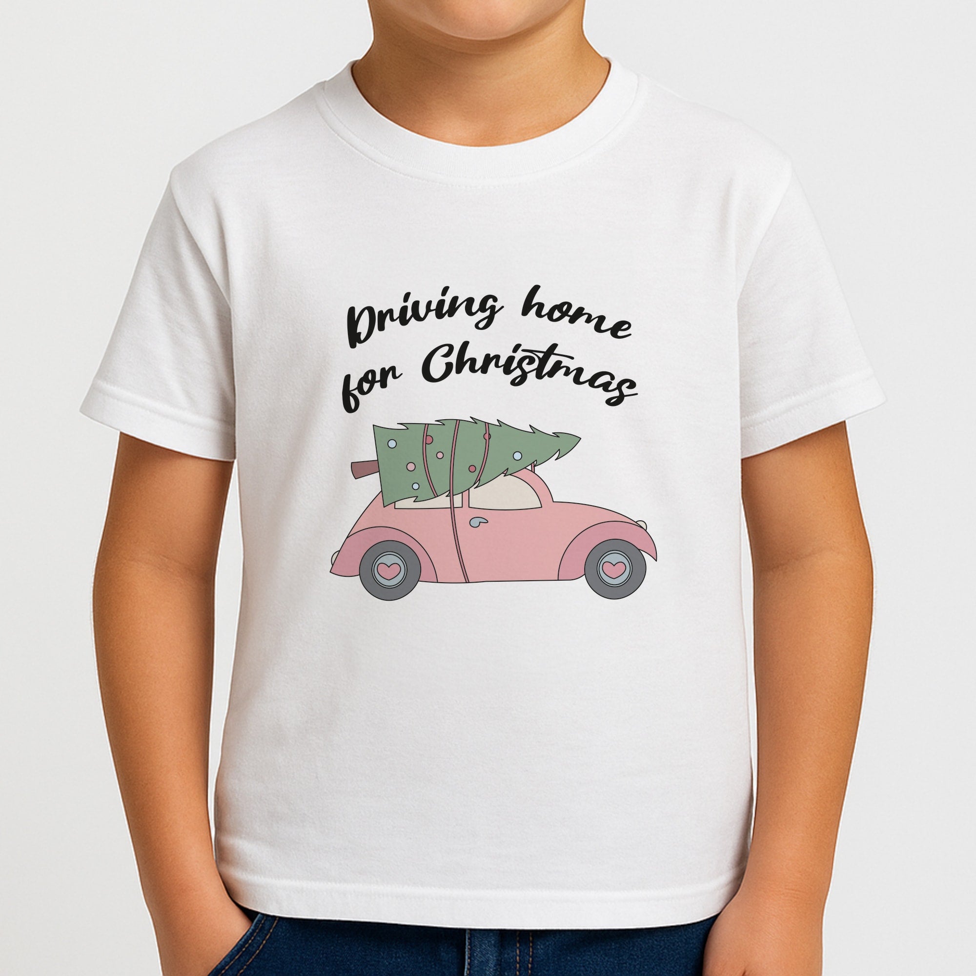 Driving Home For Christmas - Christmas Songs Boys T-Shirt