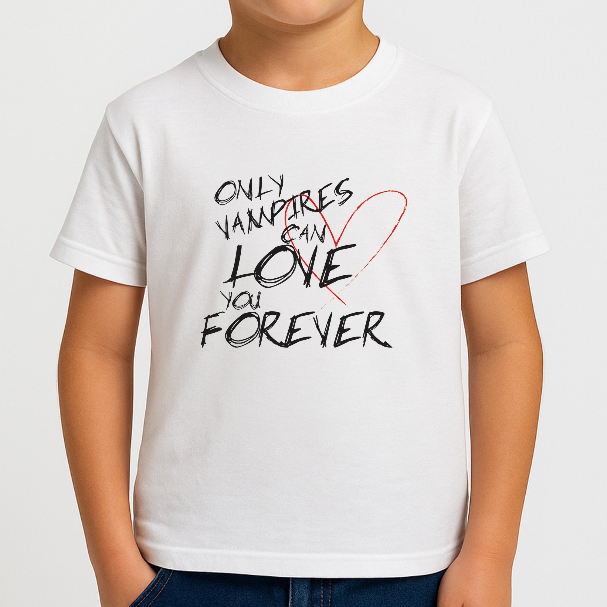 Only Vampires Can Love You Forever - VD Boys T-Shirt