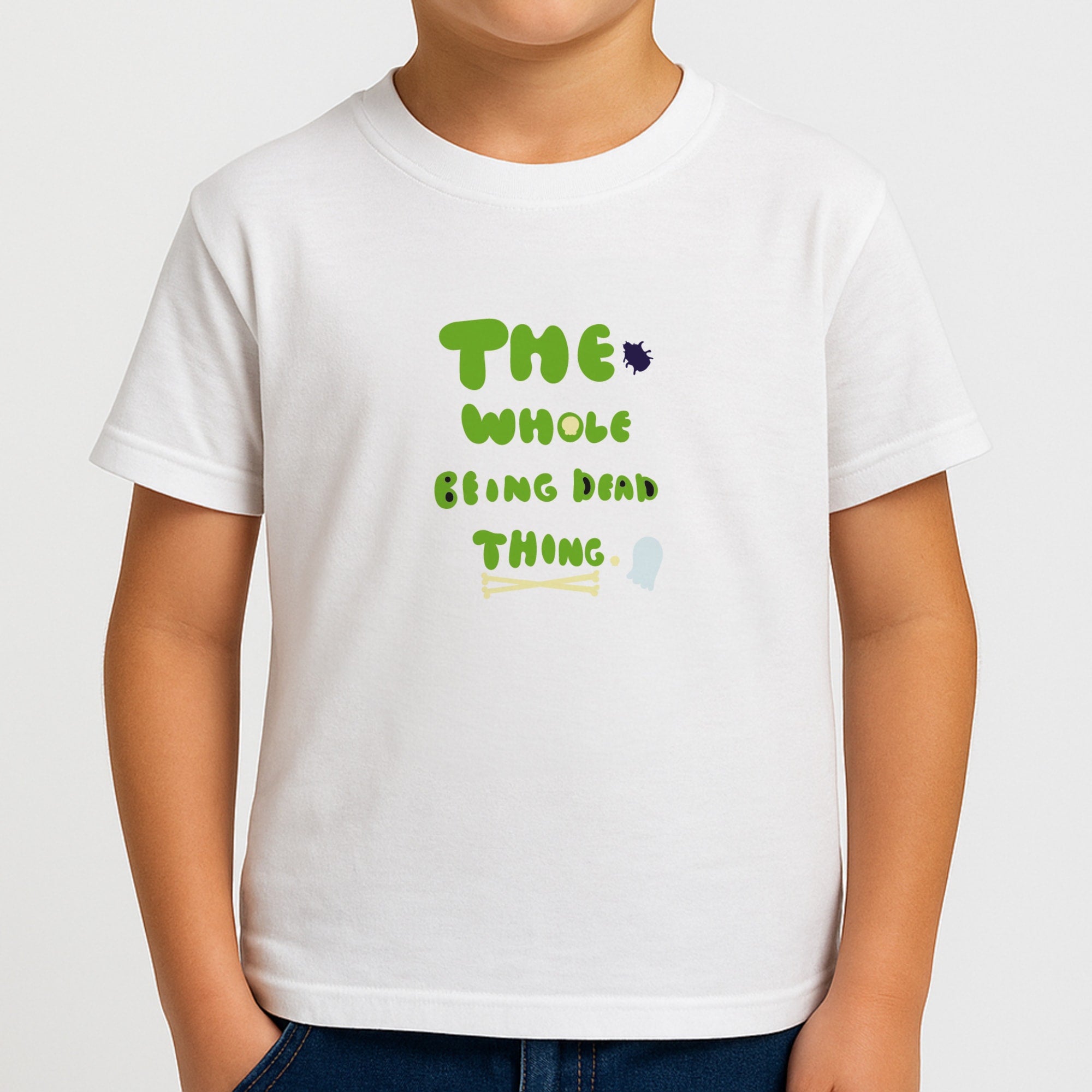 The Whole Being Dead Thing - Beetle Halloween Boys T-Shirt