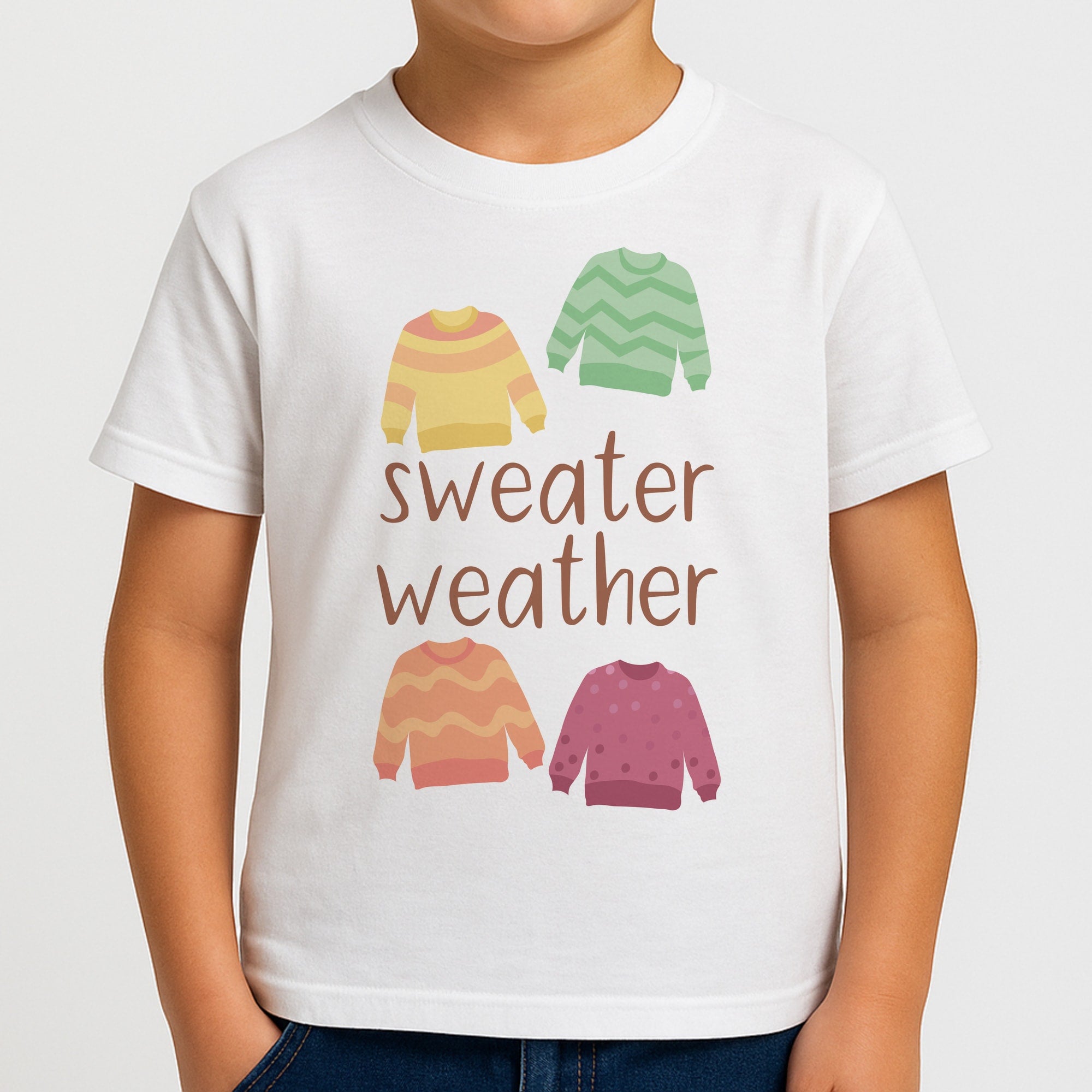 Sweater Weather - Autumn Boys T-Shirt