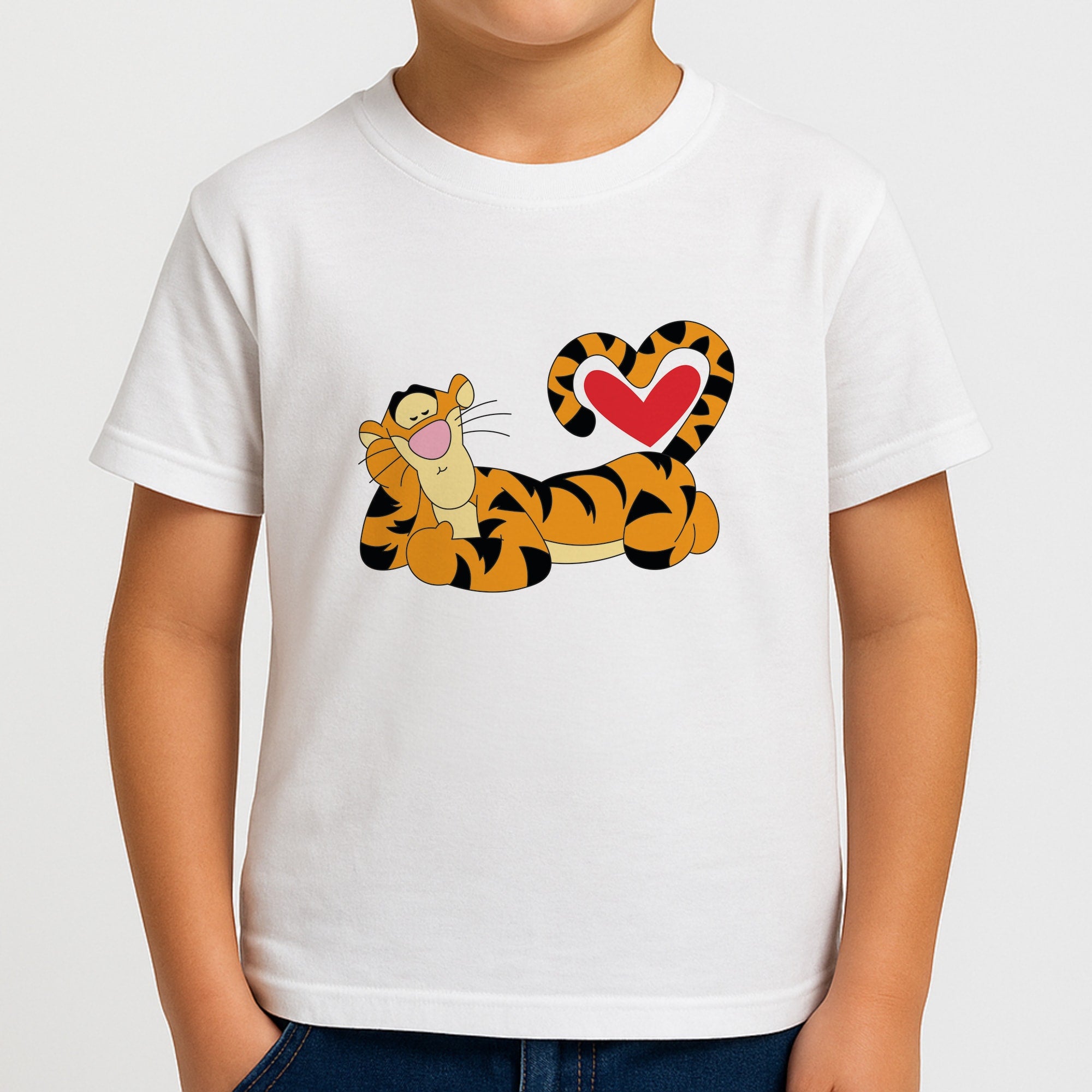 Tiger Valentine's Boys T-Shirt
