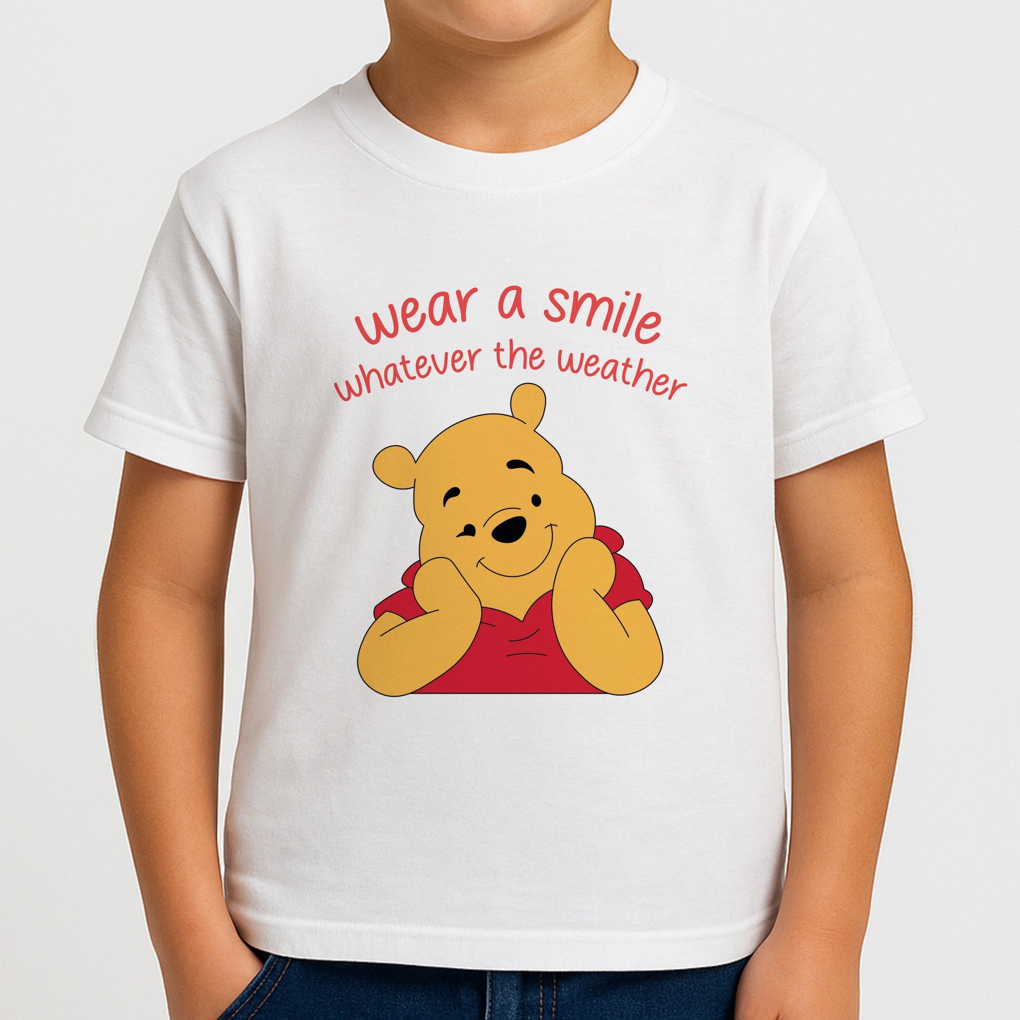Wear A Smile Whatever The Weather Boys T-Shirt