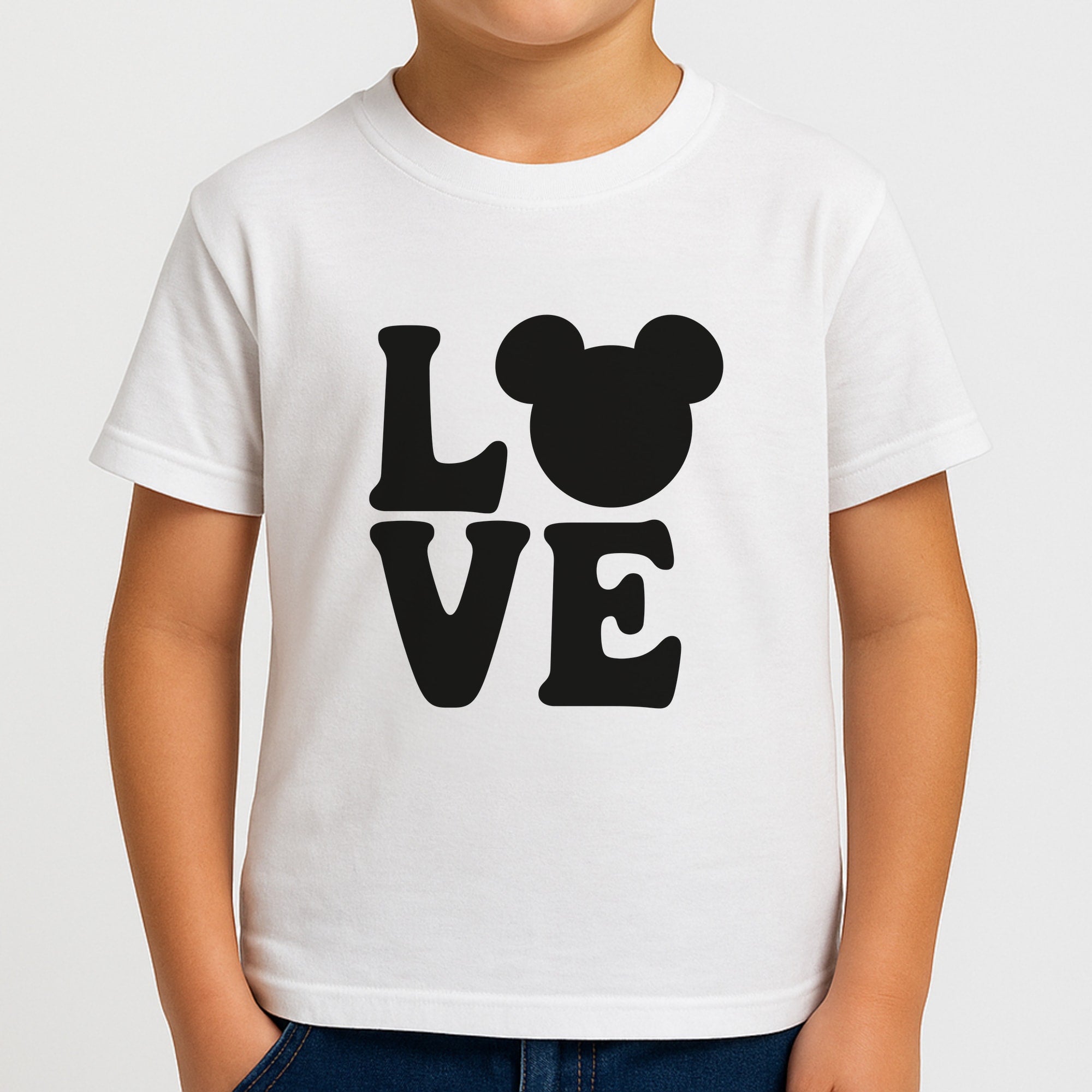 Mouse Love Valentine's Boys T-Shirt