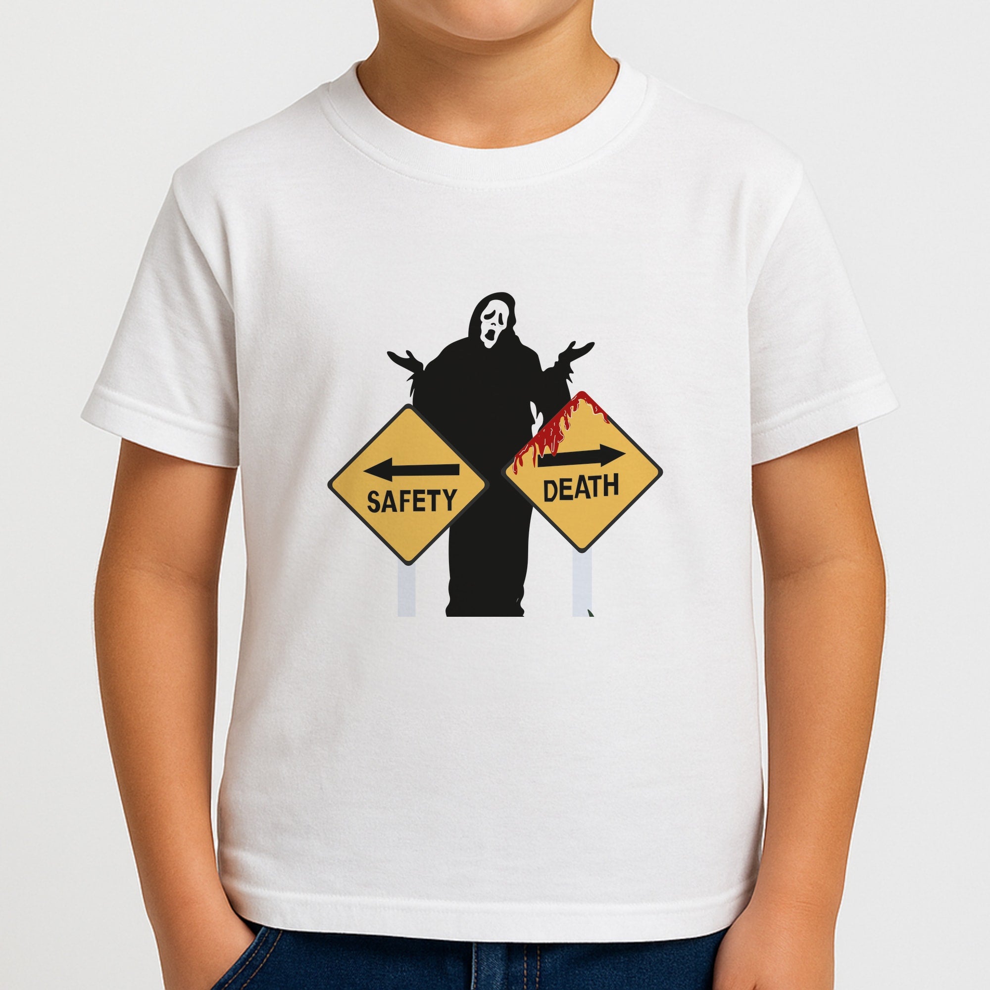 Safety Or Death - Scream Boys T-Shirt
