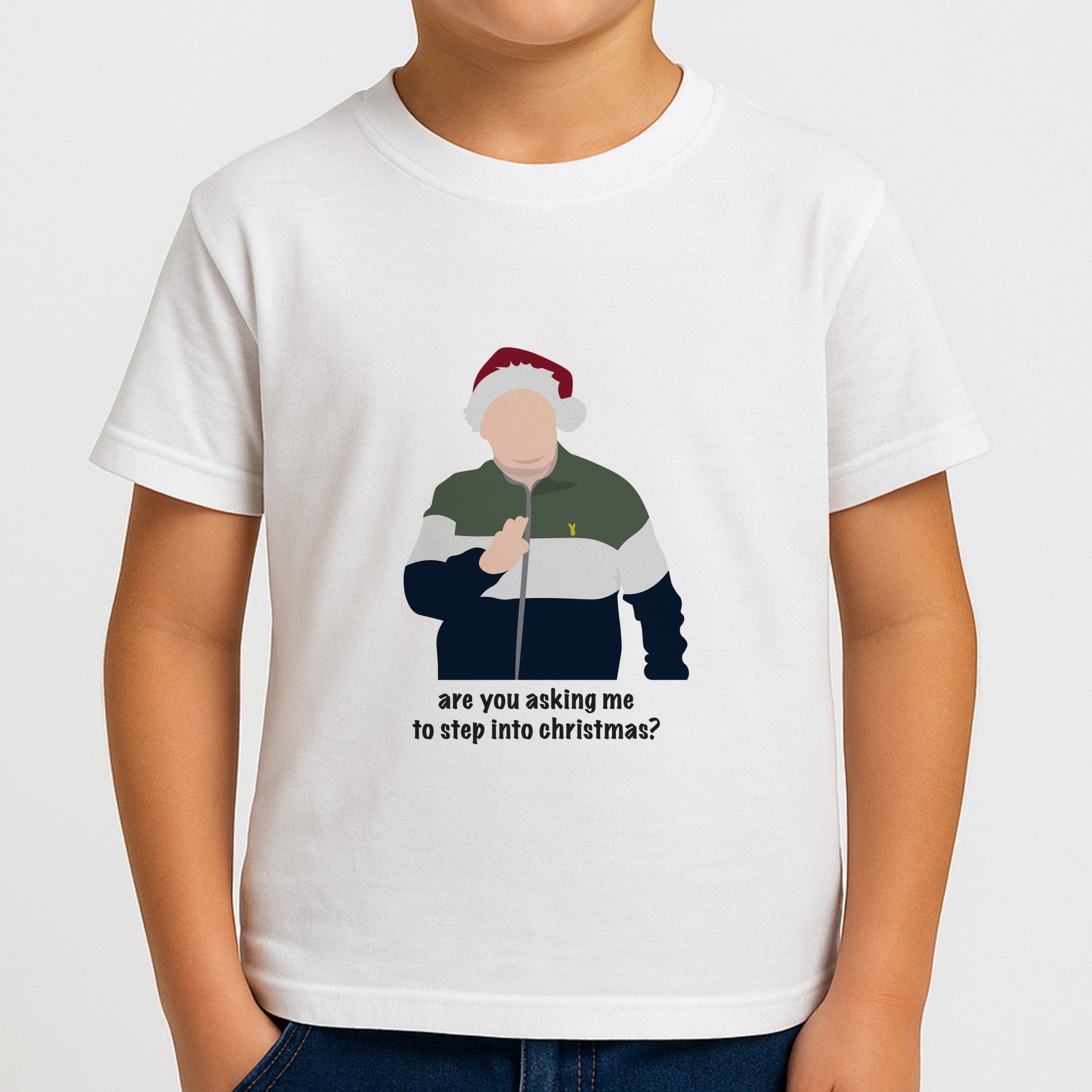 Are You Asking Me To Step Into Christmas - Gavin And Stacey Boys T-Shirt
